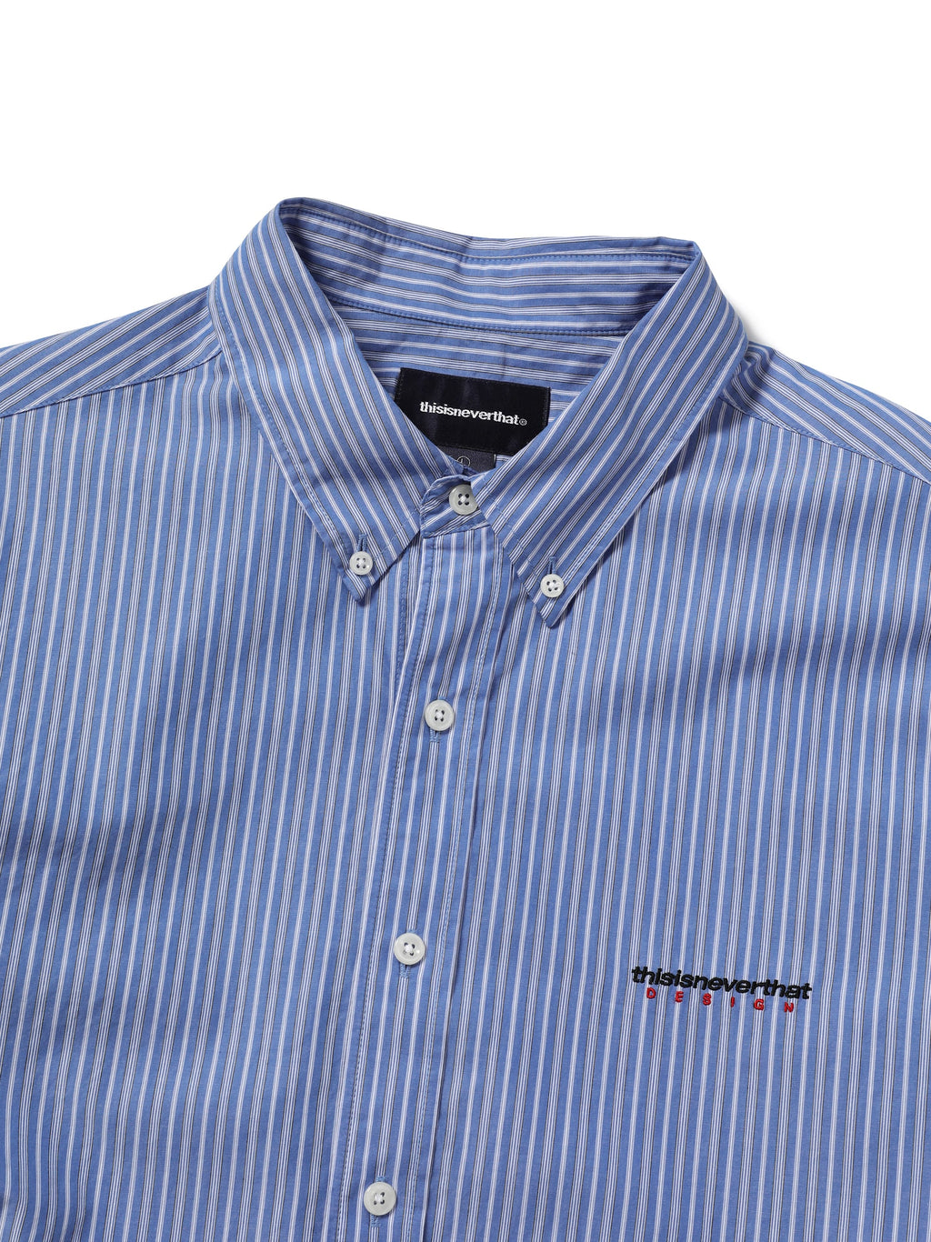 thisisneverthat - DSN Striped Shirt (Blue) product image 2 | TRAB K-Fashion Australia