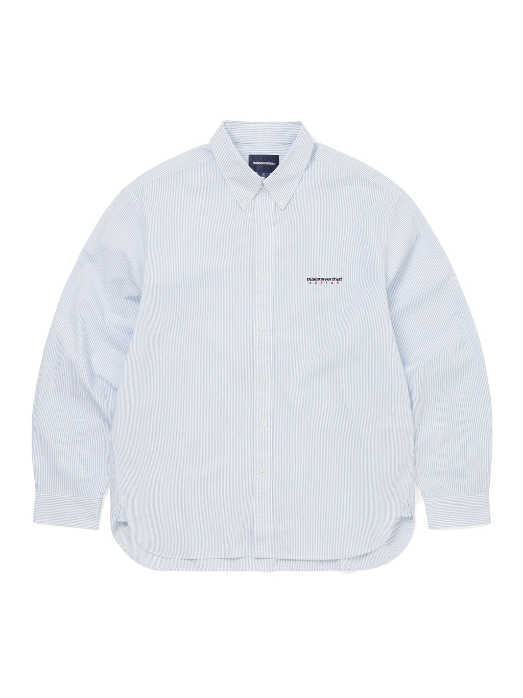 thisisneverthat - DSN Striped Shirt (White) product image 1 | TRAB K-Fashion Australia