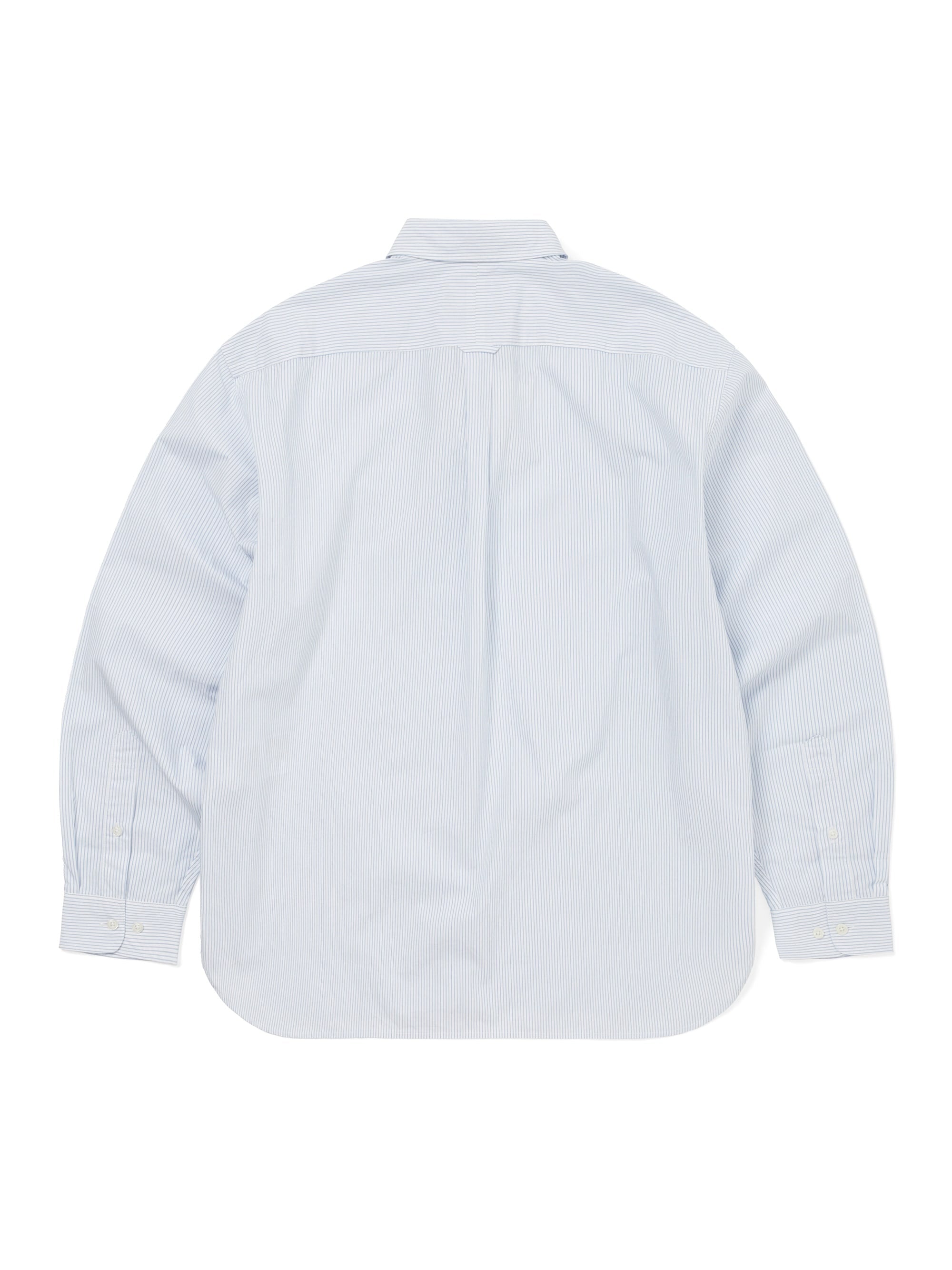 thisisneverthat - DSN Striped Shirt (White) product image 3 | TRAB K-Fashion Australia