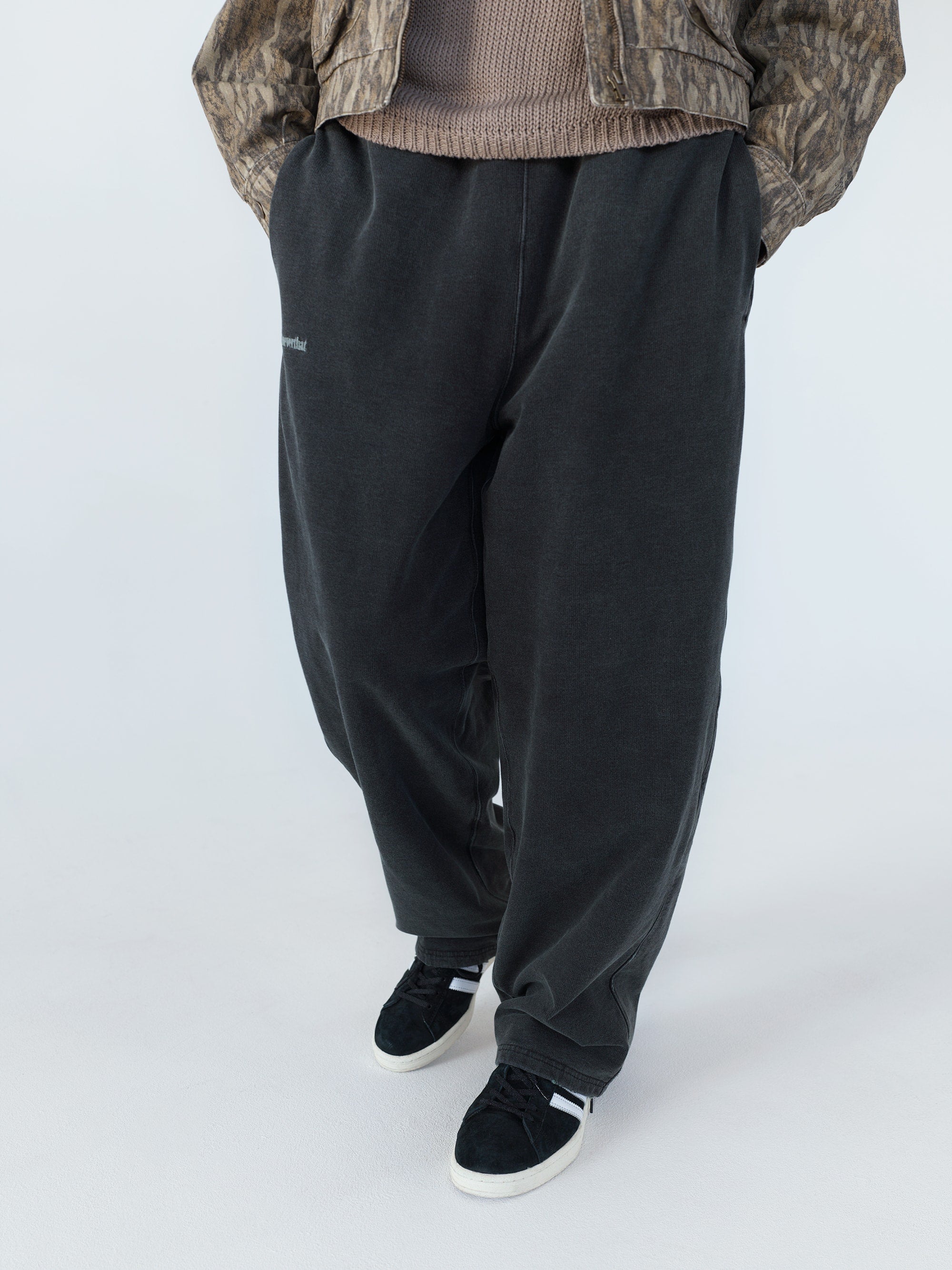 thisisneverthat - Damaged Sweatpant (Faded Black) product image 6 | TRAB K-Fashion Australia