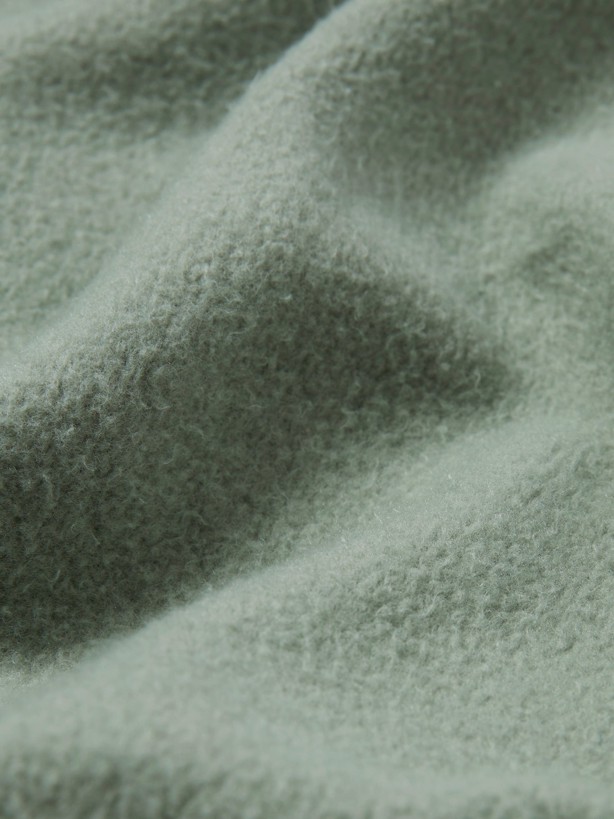 thisisneverthat - Damaged Half Zip Polo Sweatshirt (Deep Olive) product image 4 | TRAB K-Fashion Australia