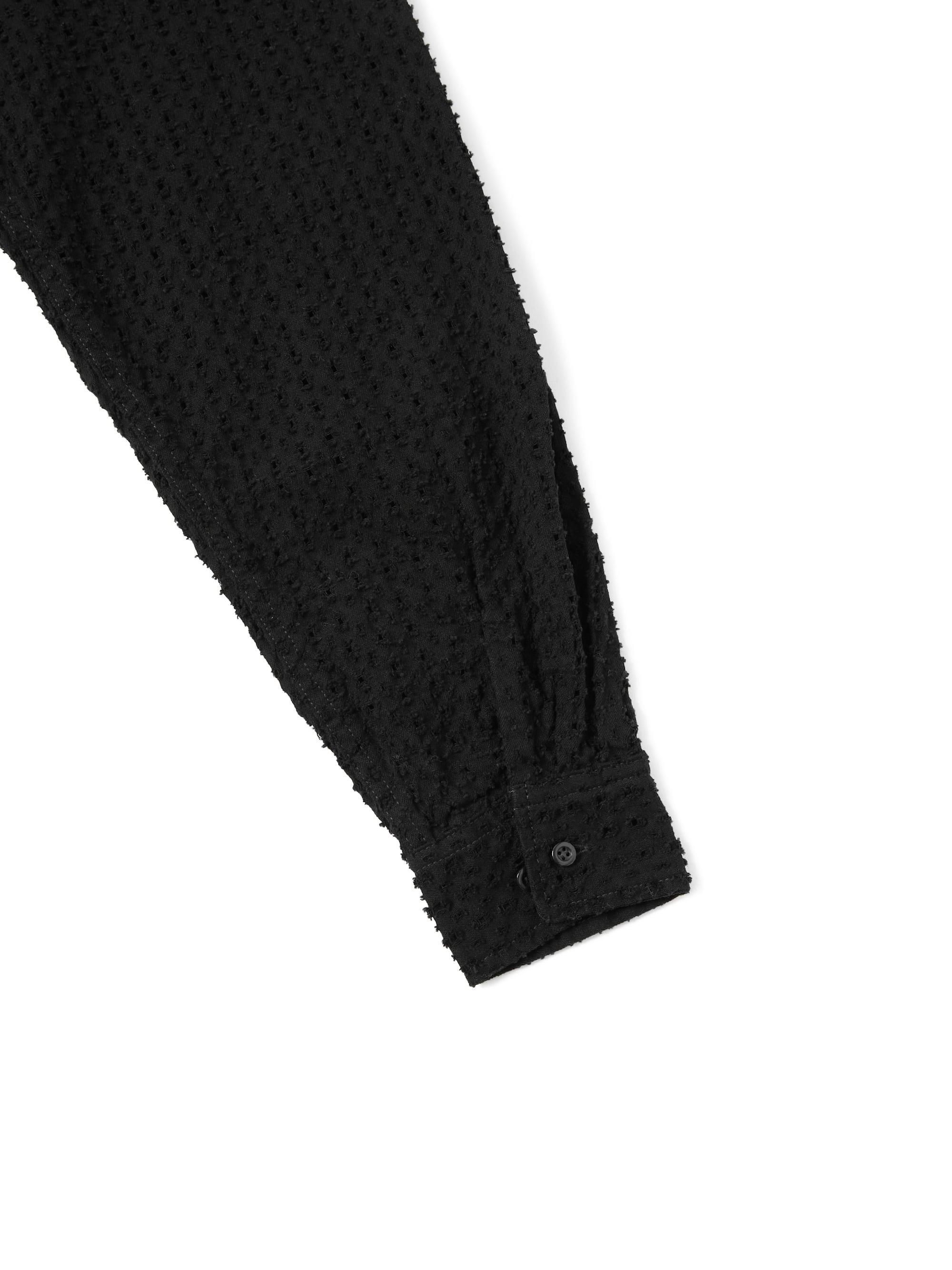 thisisneverthat - Damaged Denim Shirt (Black) product image 5 | TRAB K-Fashion Australia