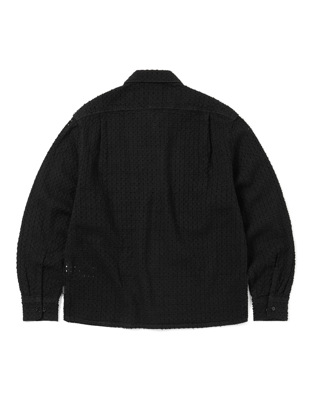 thisisneverthat - Damaged Denim Shirt (Black) product image 6 | TRAB K-Fashion Australia
