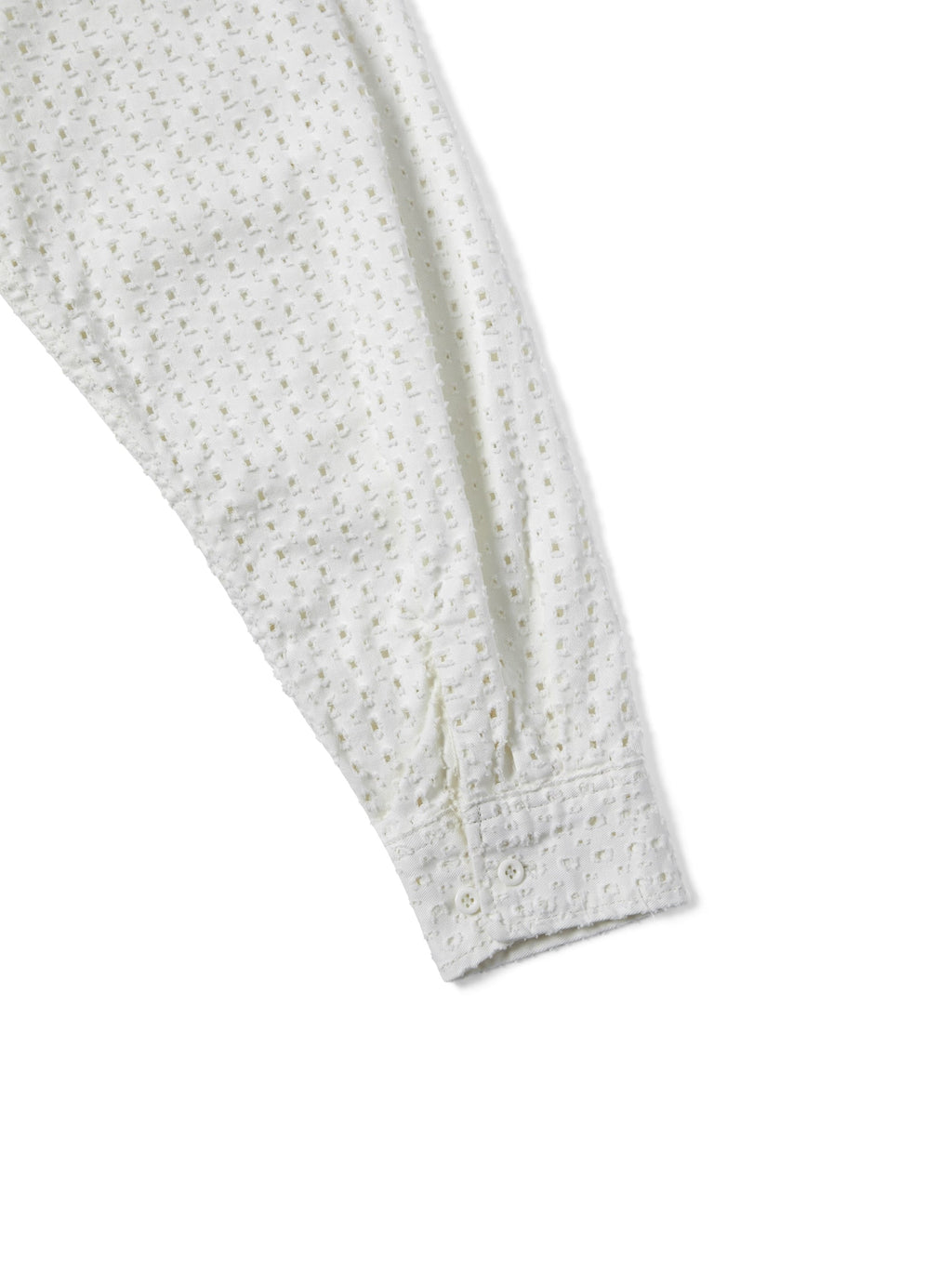 thisisneverthat - Damaged Denim Shirt (Off White) product image 5 | TRAB K-Fashion Australia