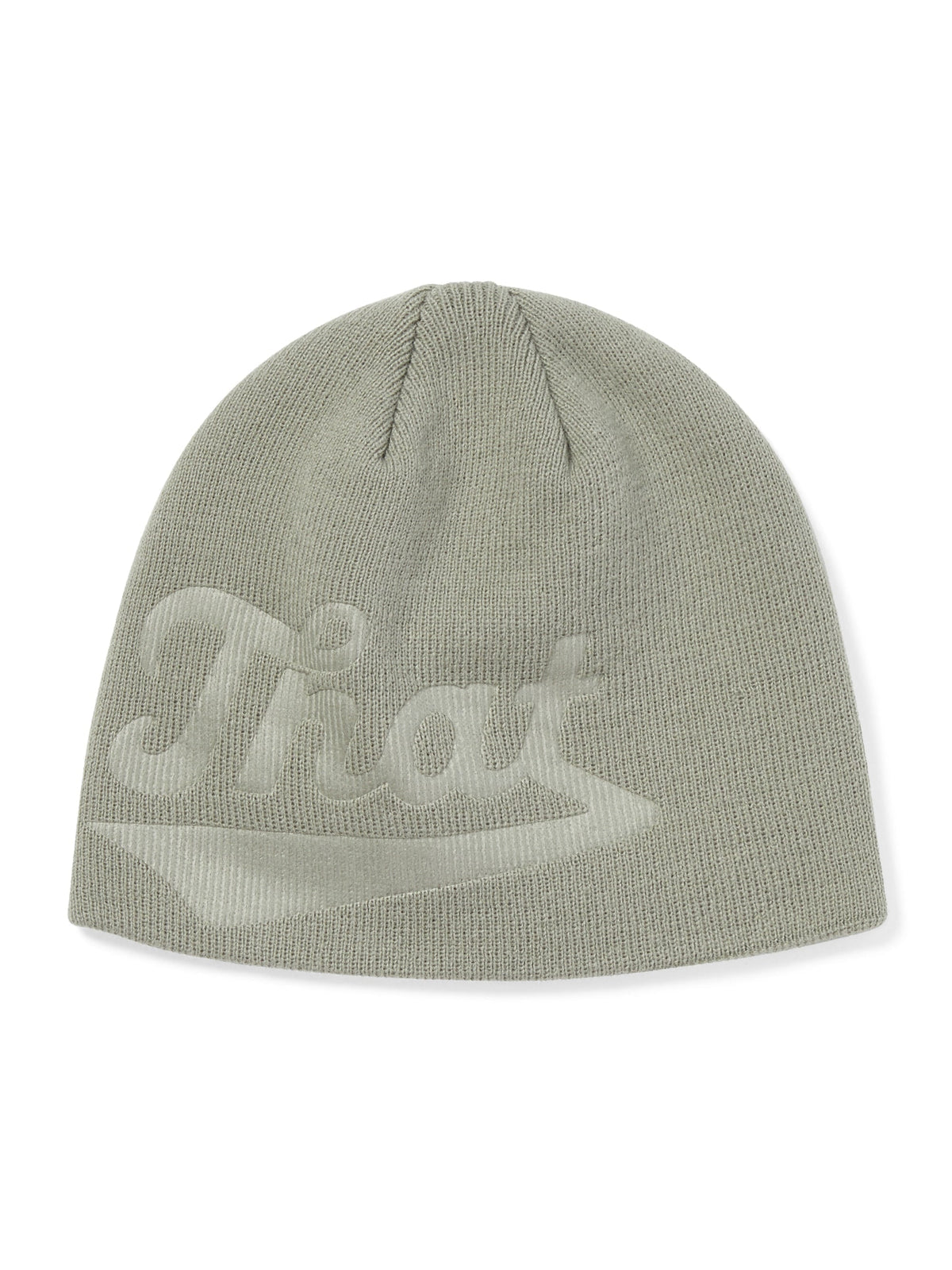 thisisneverthat - Debossed That No Cuff Beanie (Light Sage) product image 1 | TRAB K-Fashion Australia