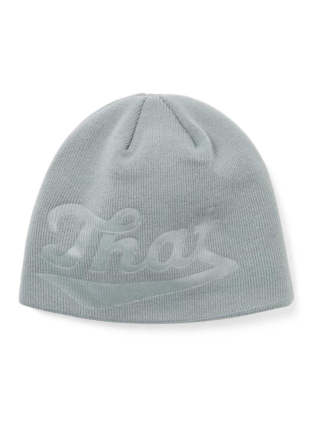 thisisneverthat - Debossed That No Cuff Beanie (Sage Grey) product image 1 | TRAB K-Fashion Australia
