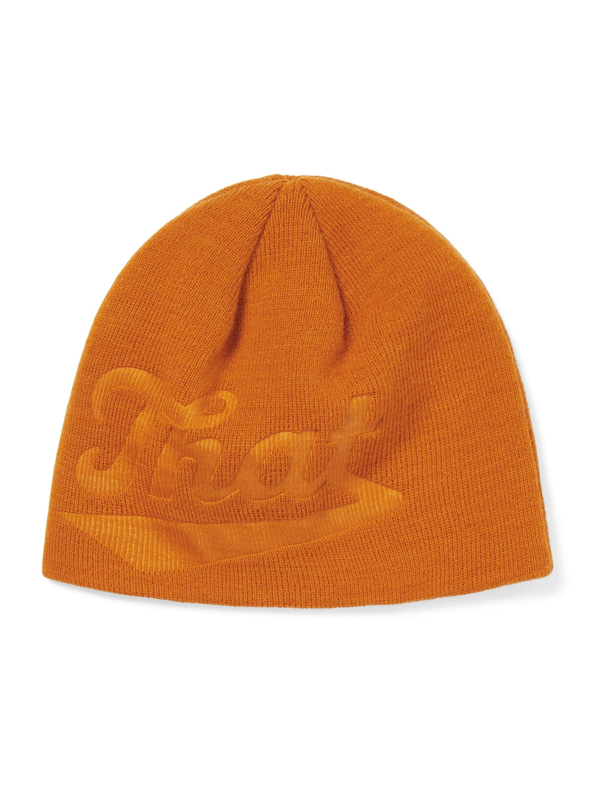 thisisneverthat - Debossed That No Cuff Beanie (Tangerine) product image 1 | TRAB K-Fashion Australia