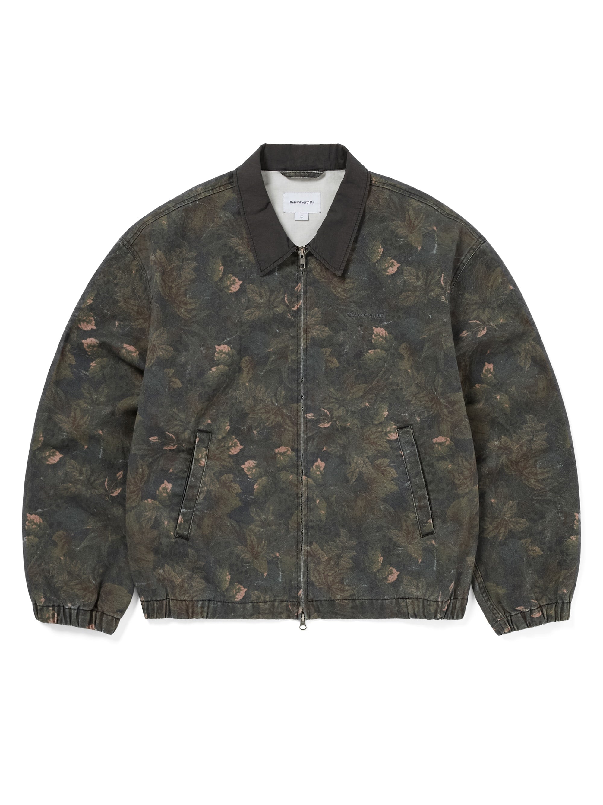 thisisneverthat - Denim Blouson Jacket (Flower) product image 1 | TRAB K-Fashion Australia