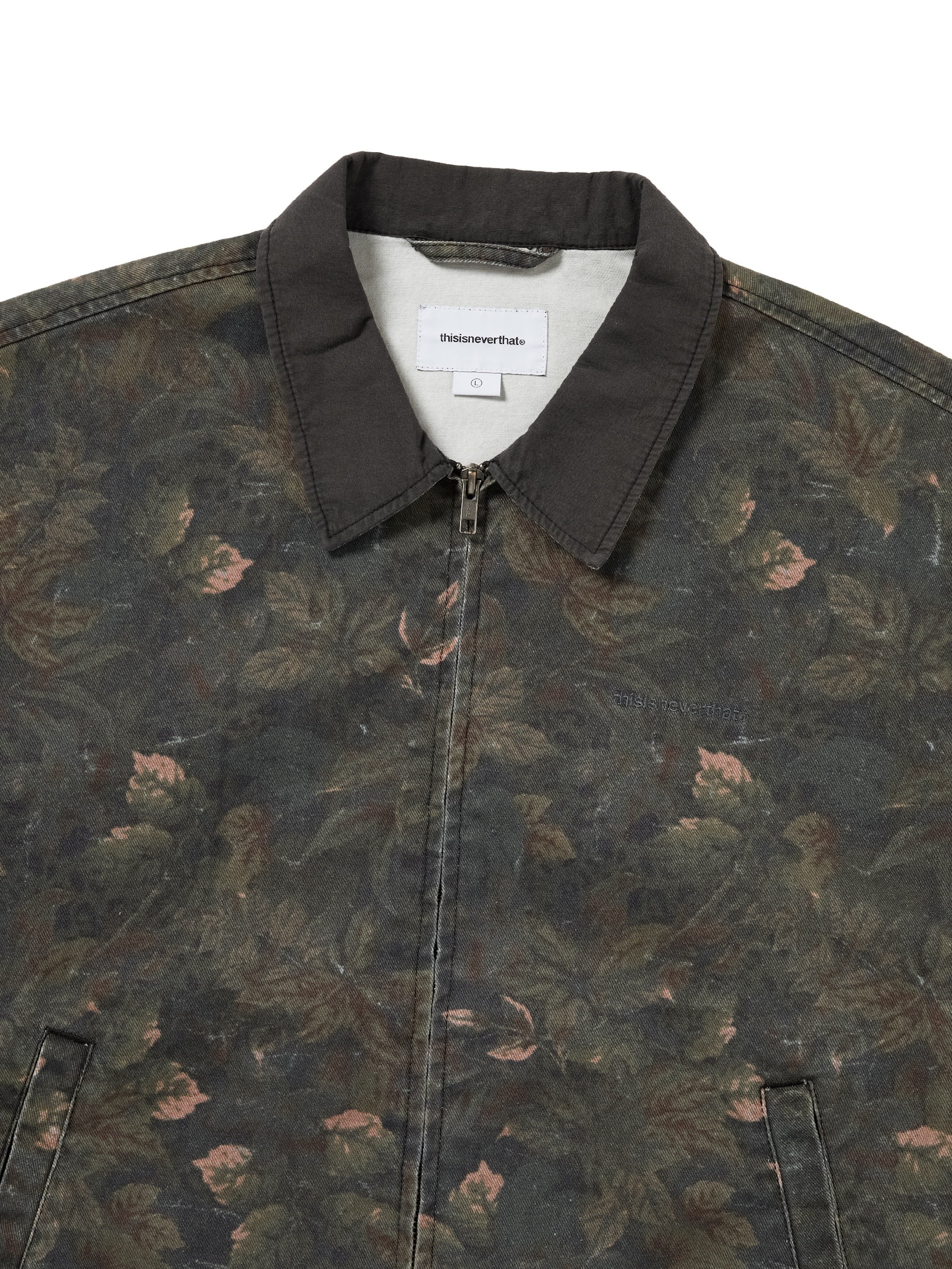 thisisneverthat - Denim Blouson Jacket (Flower) product image 2 | TRAB K-Fashion Australia