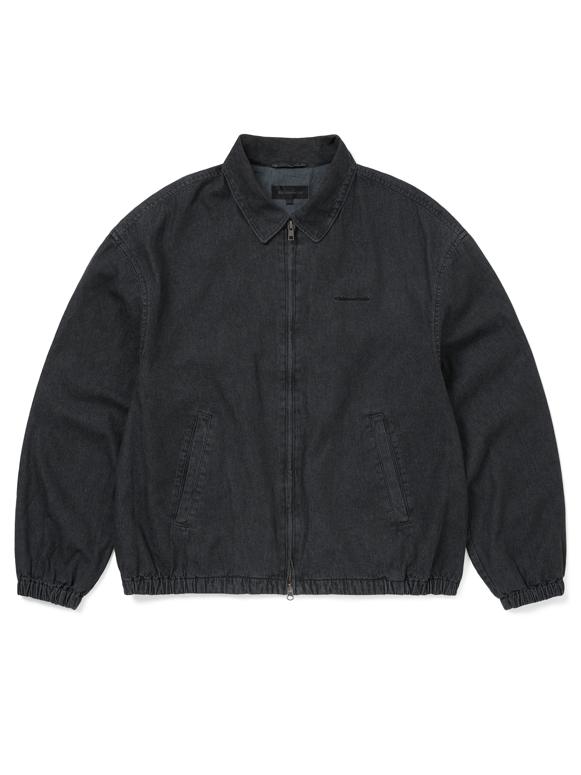 thisisneverthat - Denim Blouson Jacket (Navy) product image 1 | TRAB K-Fashion Australia