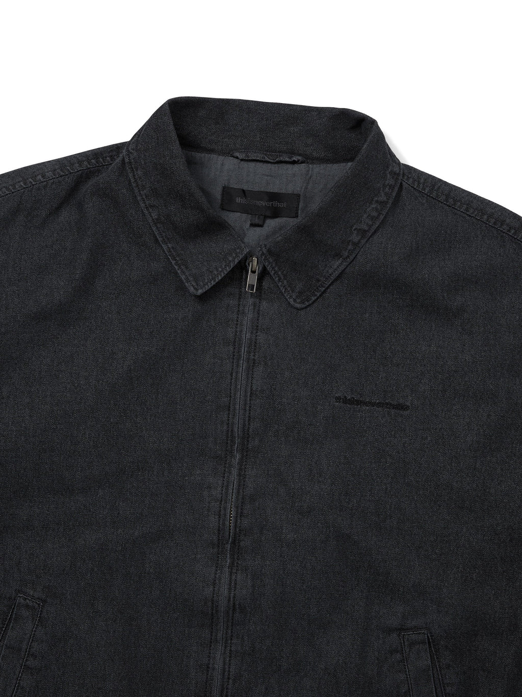 thisisneverthat - Denim Blouson Jacket (Navy) product image 2 | TRAB K-Fashion Australia