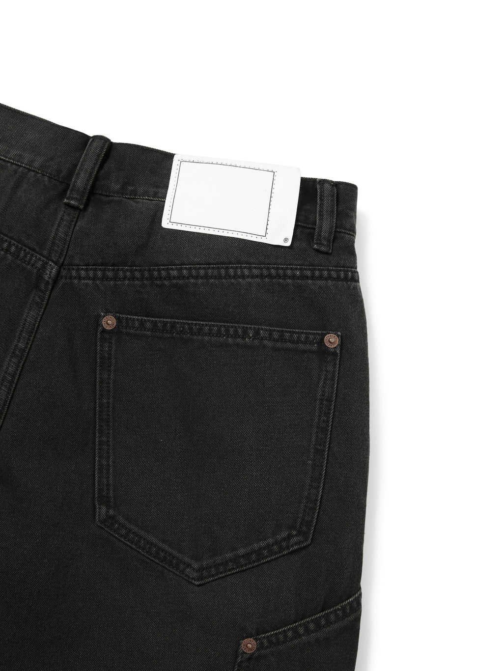 thisisneverthat - Denim Carpenter Short (black) product image 3 | TRAB K-Fashion Australia