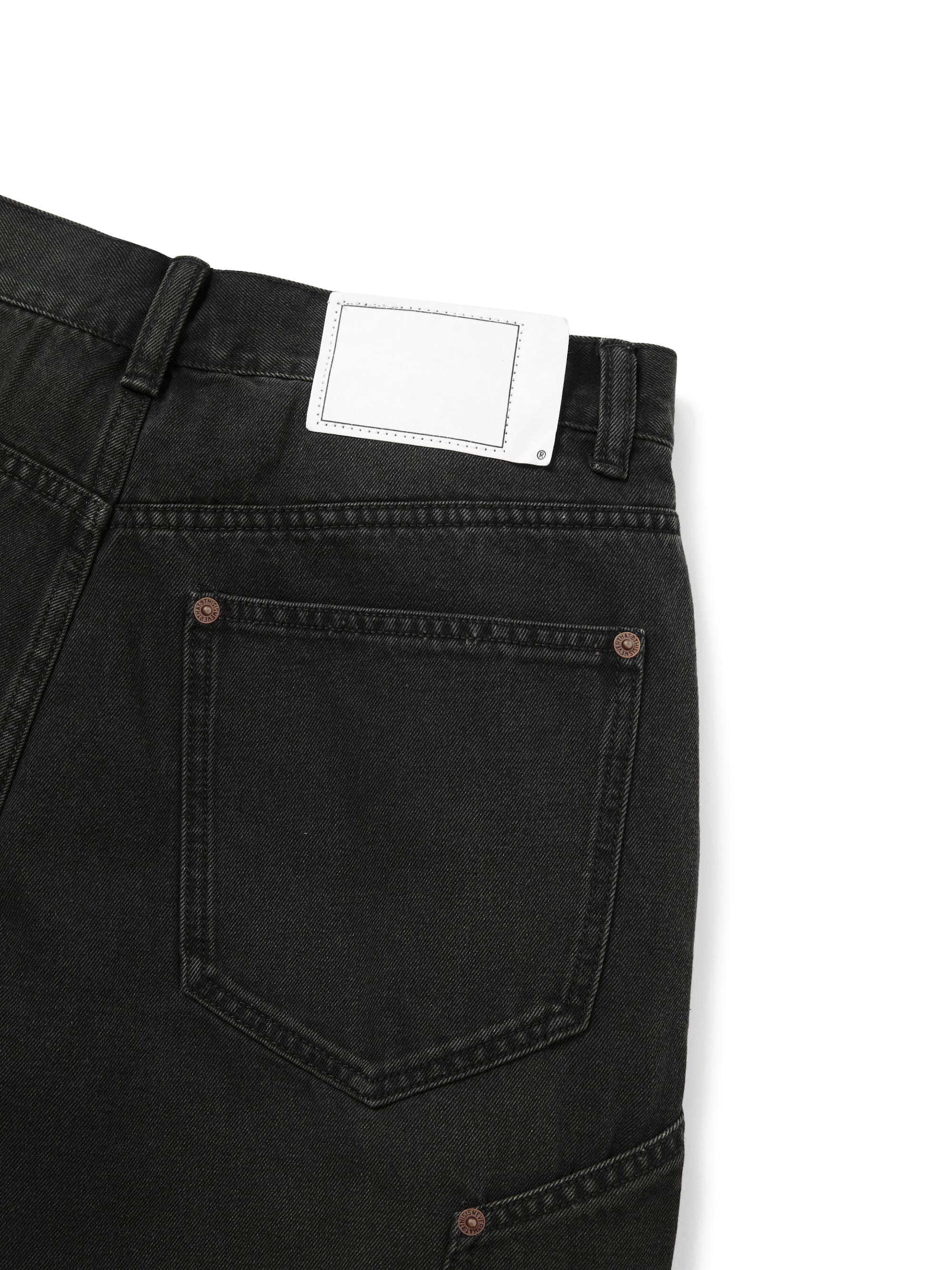 thisisneverthat - Denim Carpenter Short (black) product image 3 | TRAB K-Fashion Australia