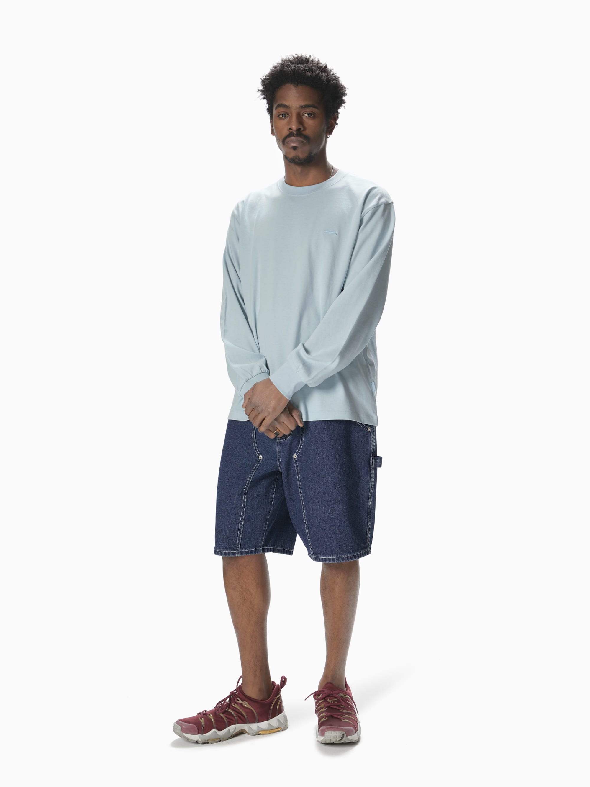thisisneverthat - Denim Carpenter Short (blue) product image 5 | TRAB K-Fashion Australia