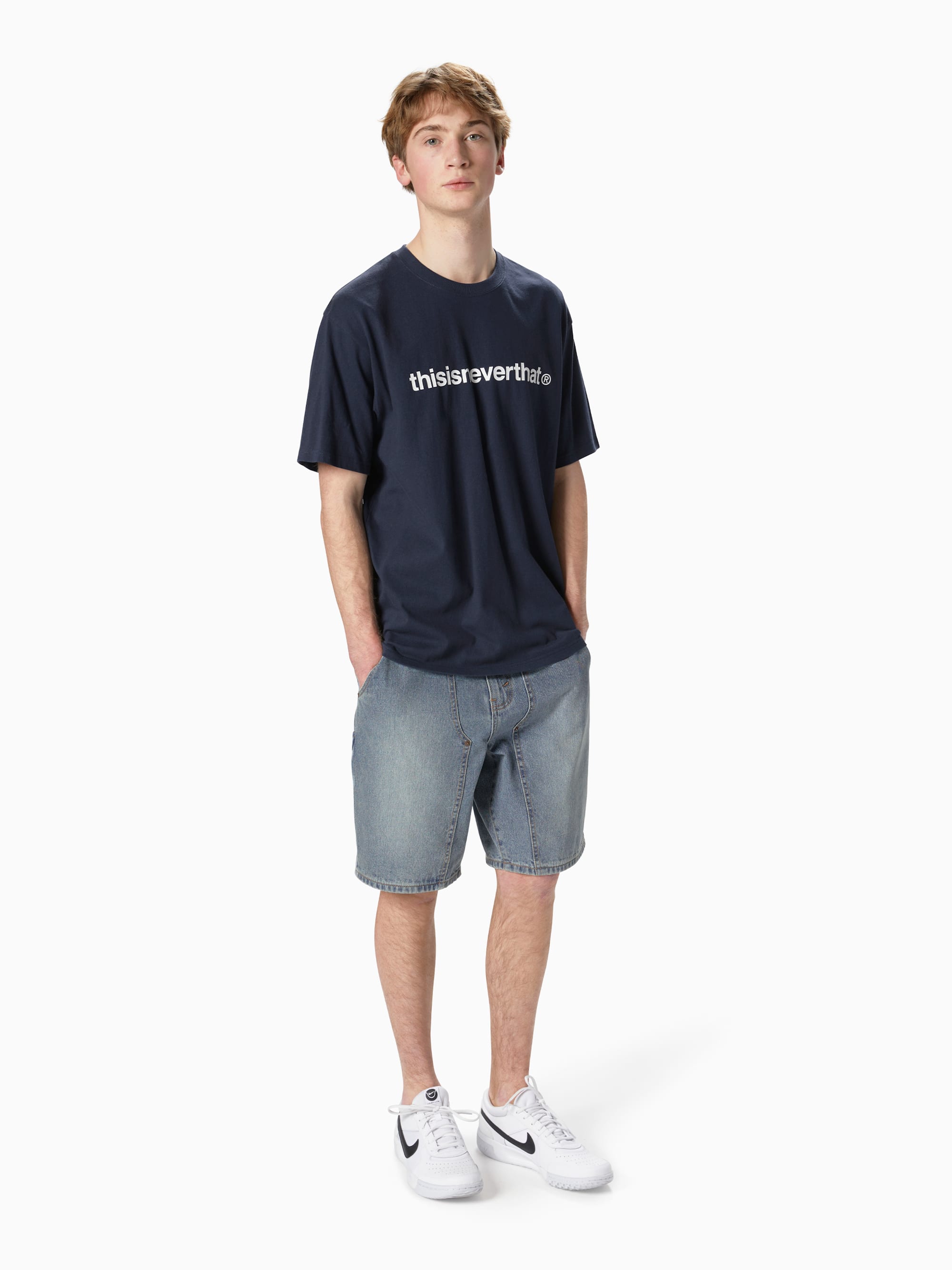 thisisneverthat - Denim Carpenter Short (Washed Blue) product image 5 | TRAB K-Fashion Australia