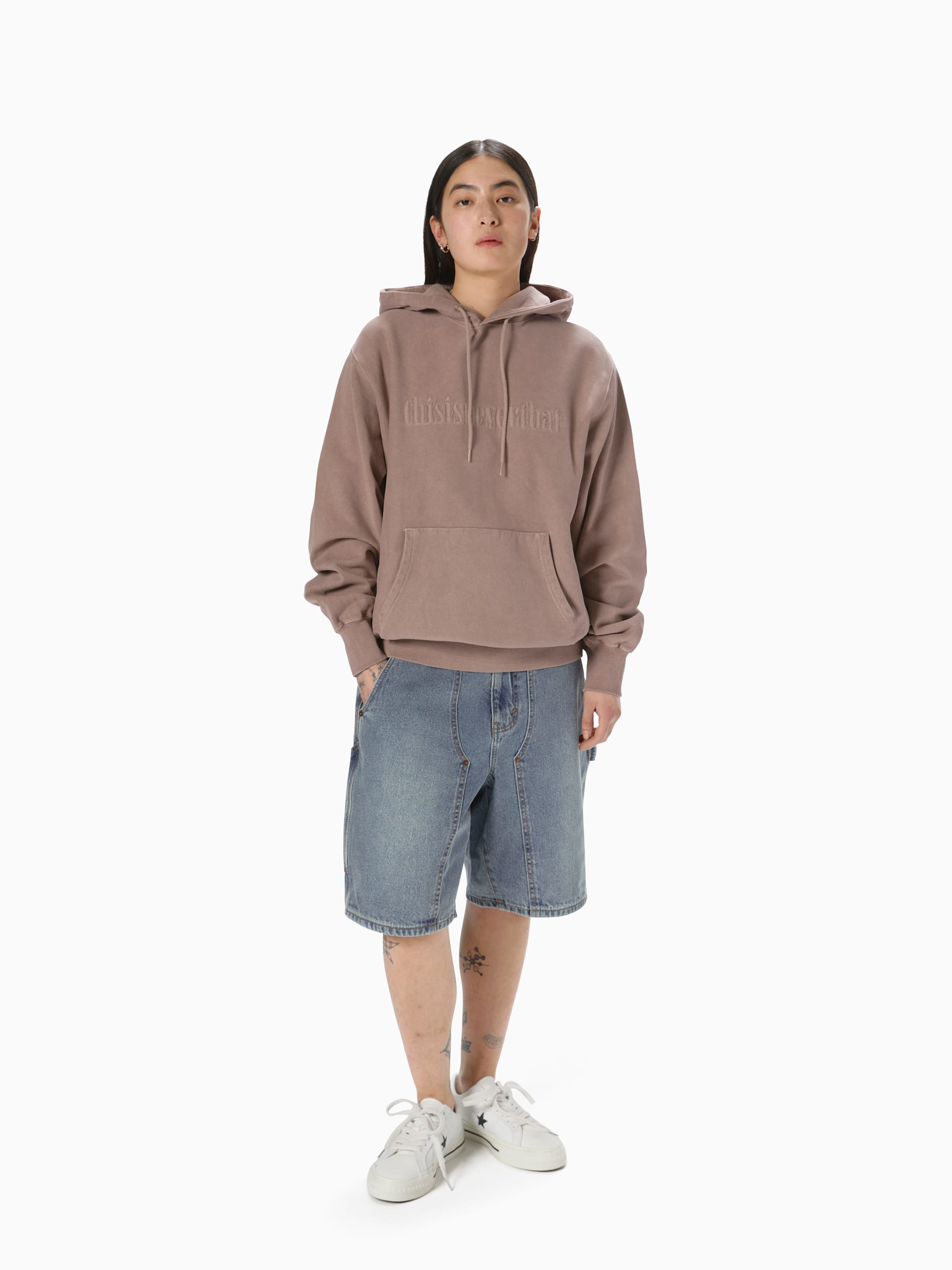 thisisneverthat - Denim Carpenter Short (Washed Blue) product image 6 | TRAB K-Fashion Australia