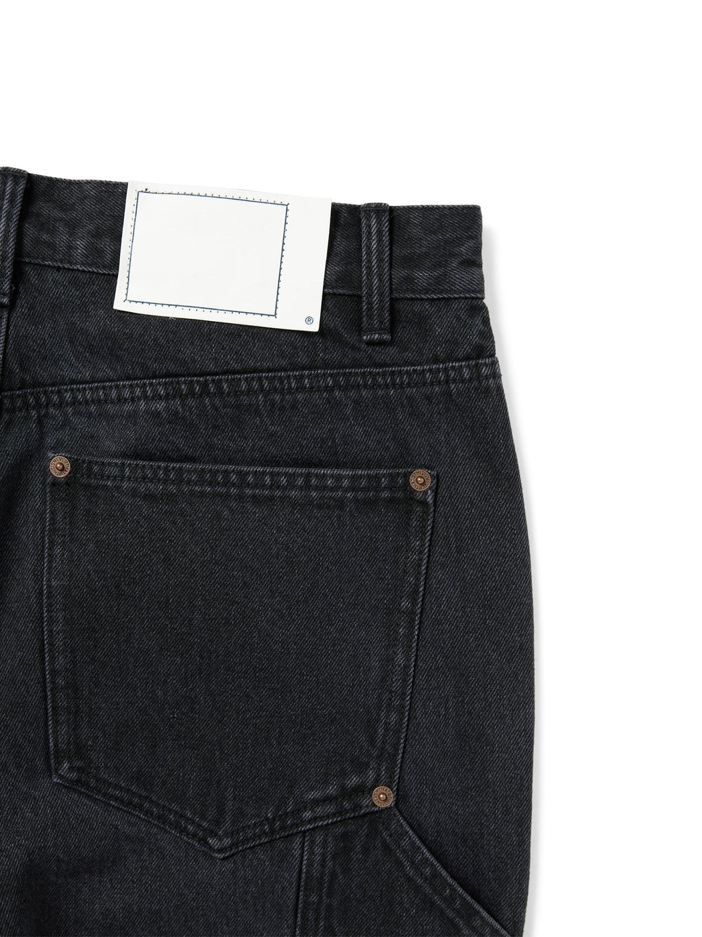 thisisneverthat - Denim Double Knee Pant Washed (Black) product image 3 | TRAB K-Fashion Australia