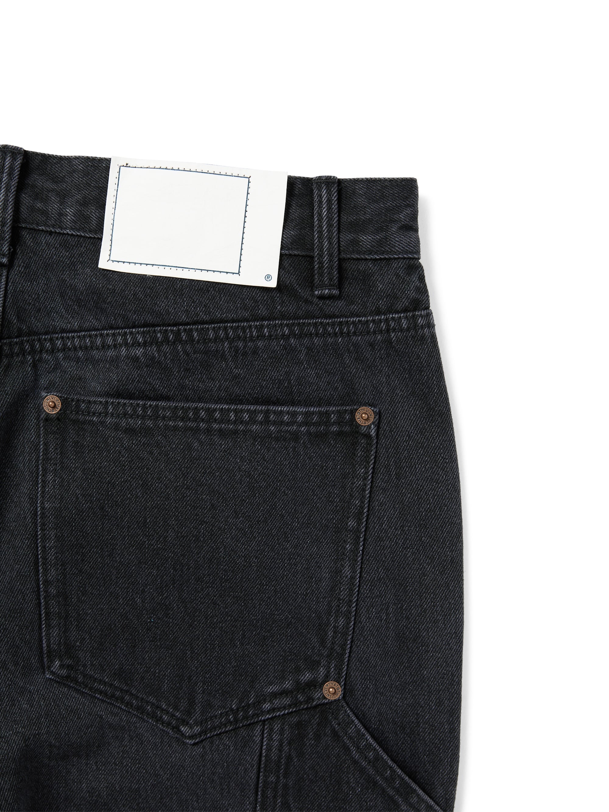 thisisneverthat - Denim Double Knee Pant Washed (Black) product image 3 | TRAB K-Fashion Australia