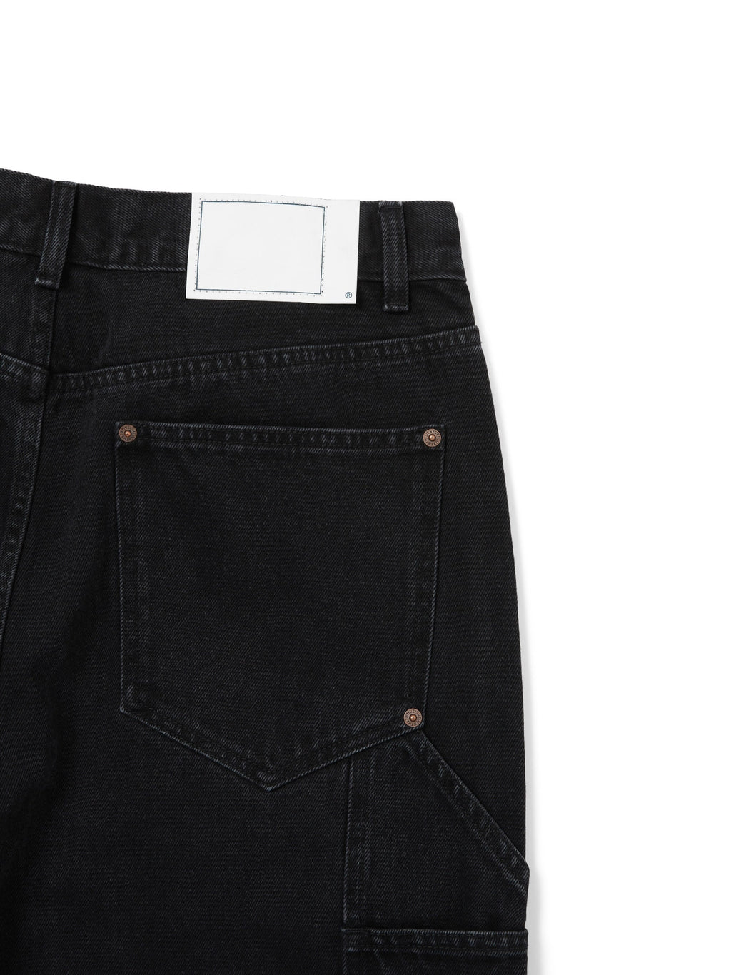 thisisneverthat - Denim Double Knee Pant (Black) product image 3 | TRAB K-Fashion Australia