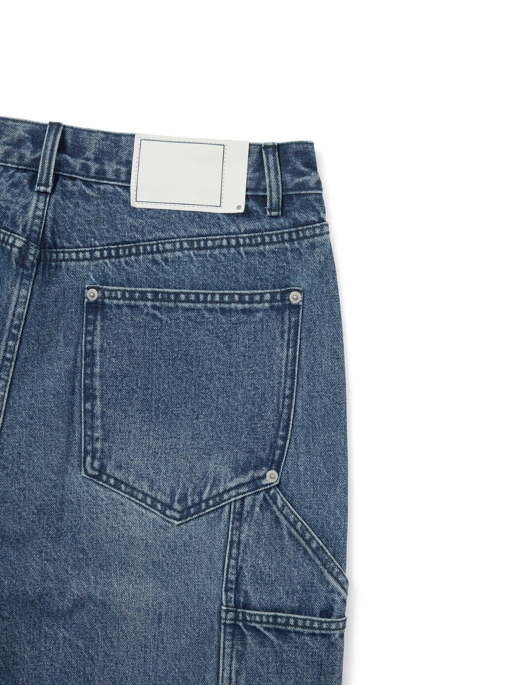 thisisneverthat - Denim Double Knee Pant (Blue) product image 3 | TRAB K-Fashion Australia