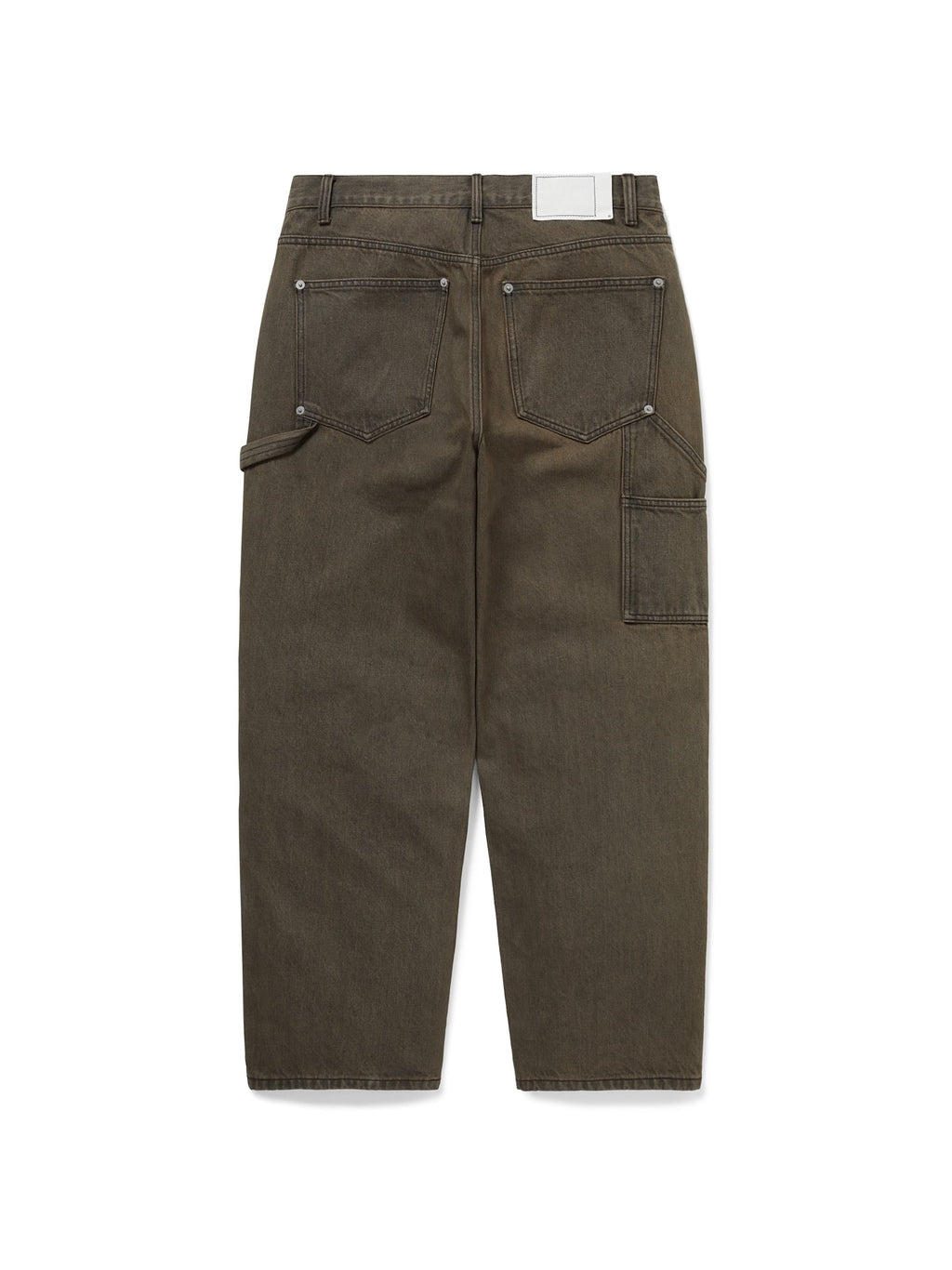 thisisneverthat - Denim Double Knee Pant (Washed Brown) product image 4 | TRAB K-Fashion Australia