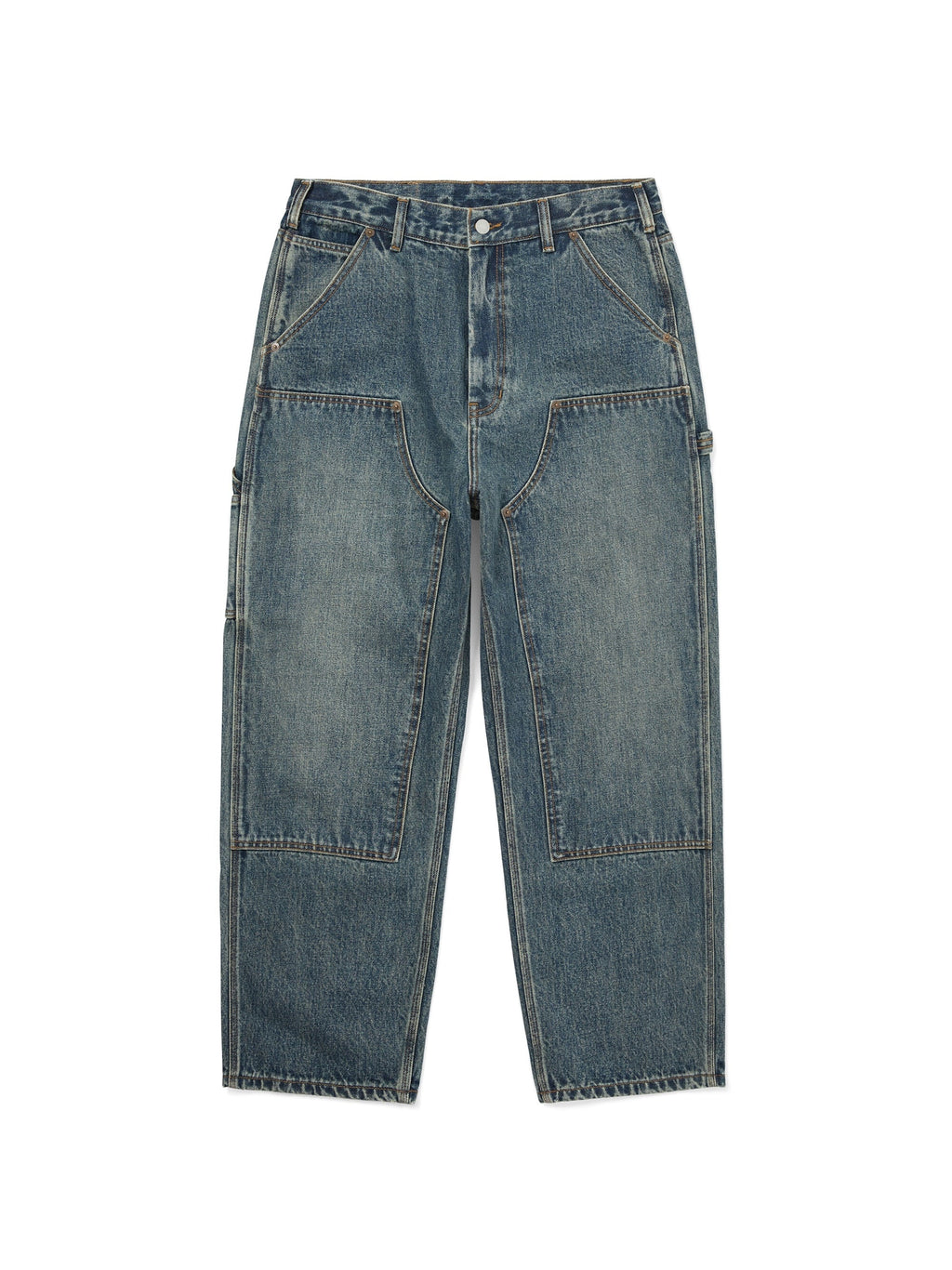 thisisneverthat - Denim Double Knee Pant (Mud) product image 1 | TRAB K-Fashion Australia