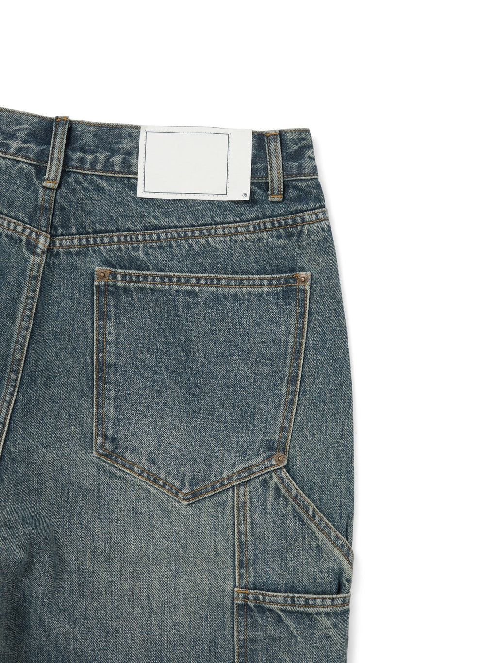 thisisneverthat - Denim Double Knee Pant (Mud) product image 3 | TRAB K-Fashion Australia