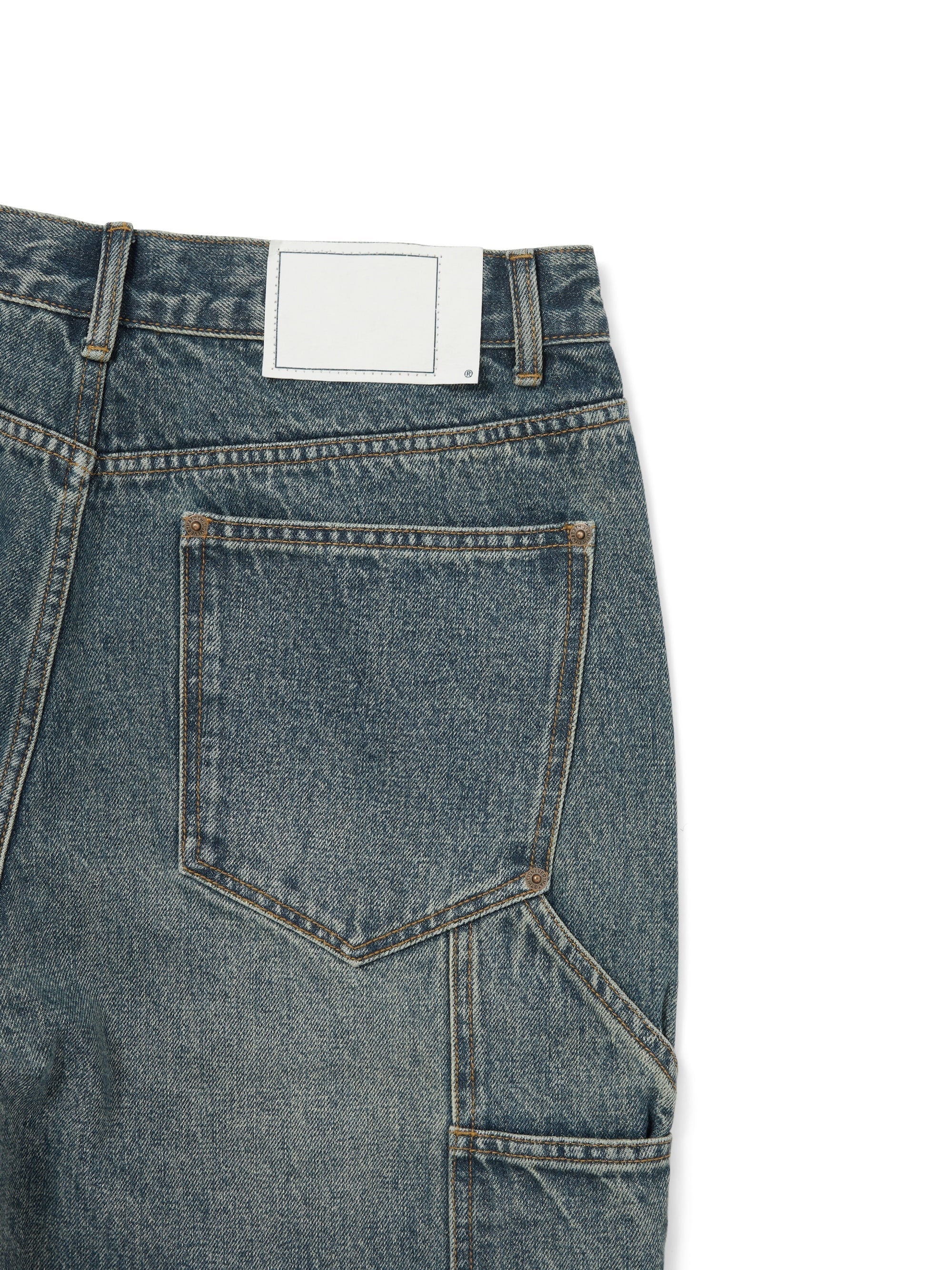 thisisneverthat - Denim Double Knee Pant (Mud) product image 3 | TRAB K-Fashion Australia