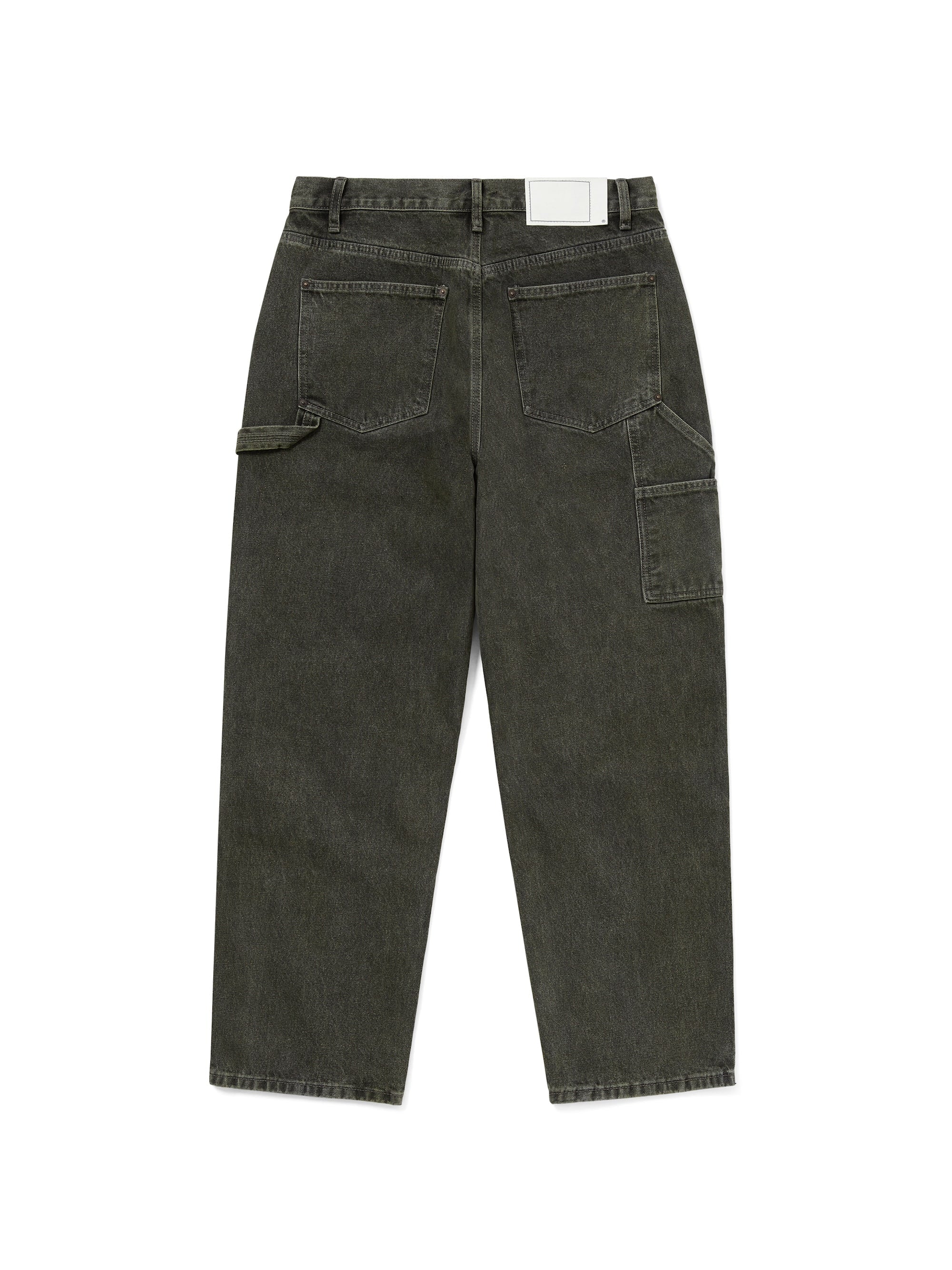 thisisneverthat - Denim Double Knee Pant (Olive) product image 4 | TRAB K-Fashion Australia