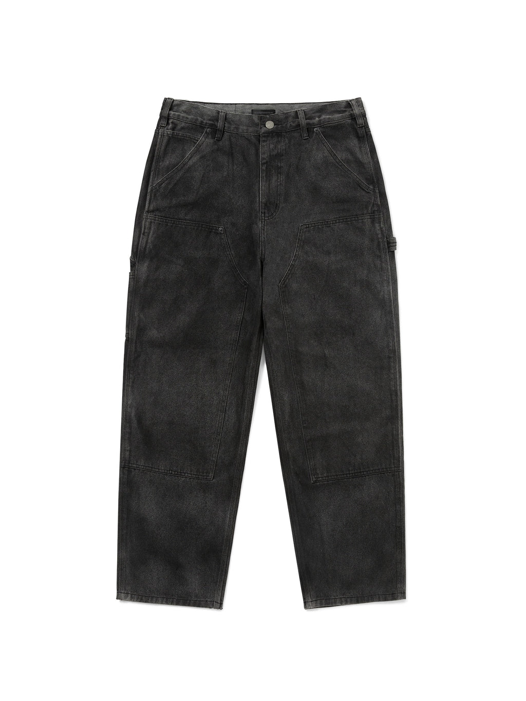 thisisneverthat - Denim Double Knee Pant (Washed Black) product image 1 | TRAB K-Fashion Australia
