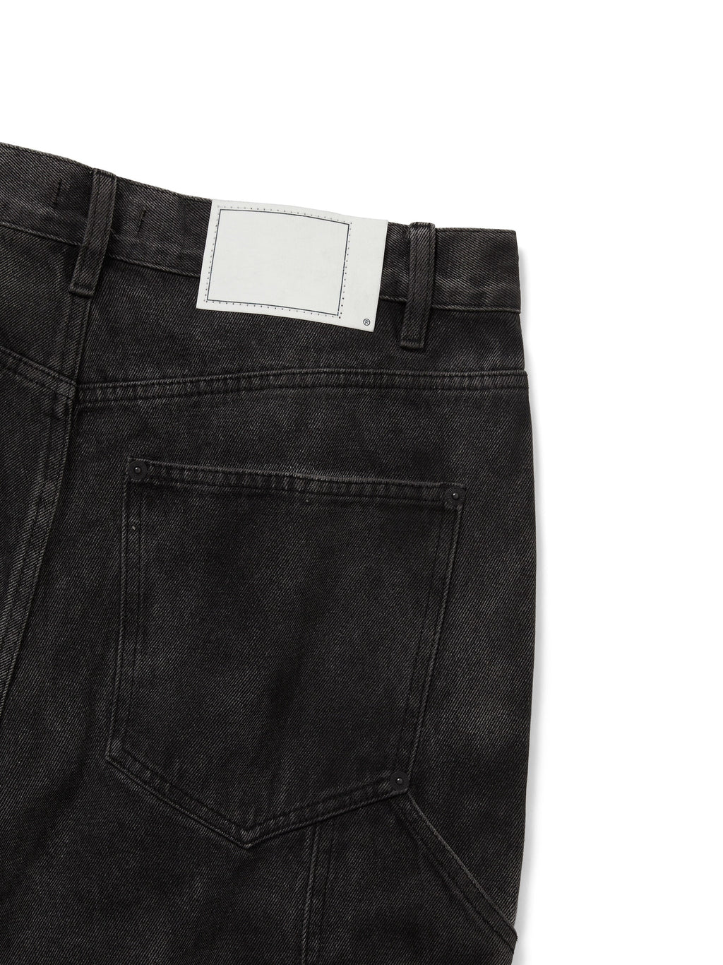 thisisneverthat - Denim Double Knee Pant (Washed Black) product image 3 | TRAB K-Fashion Australia