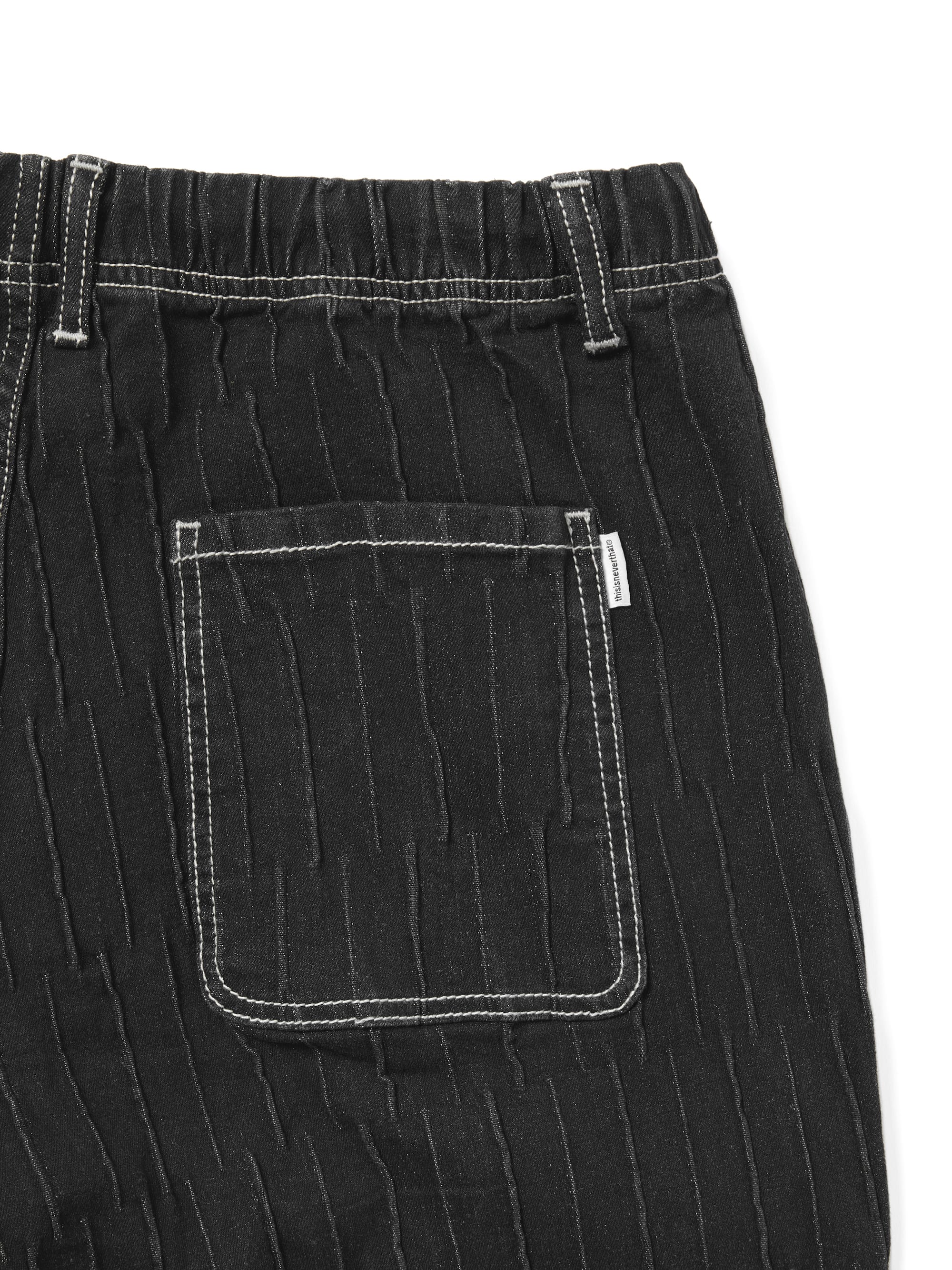 thisisneverthat - Denim Loose Pant (Black) product image 3 | TRAB K-Fashion Australia