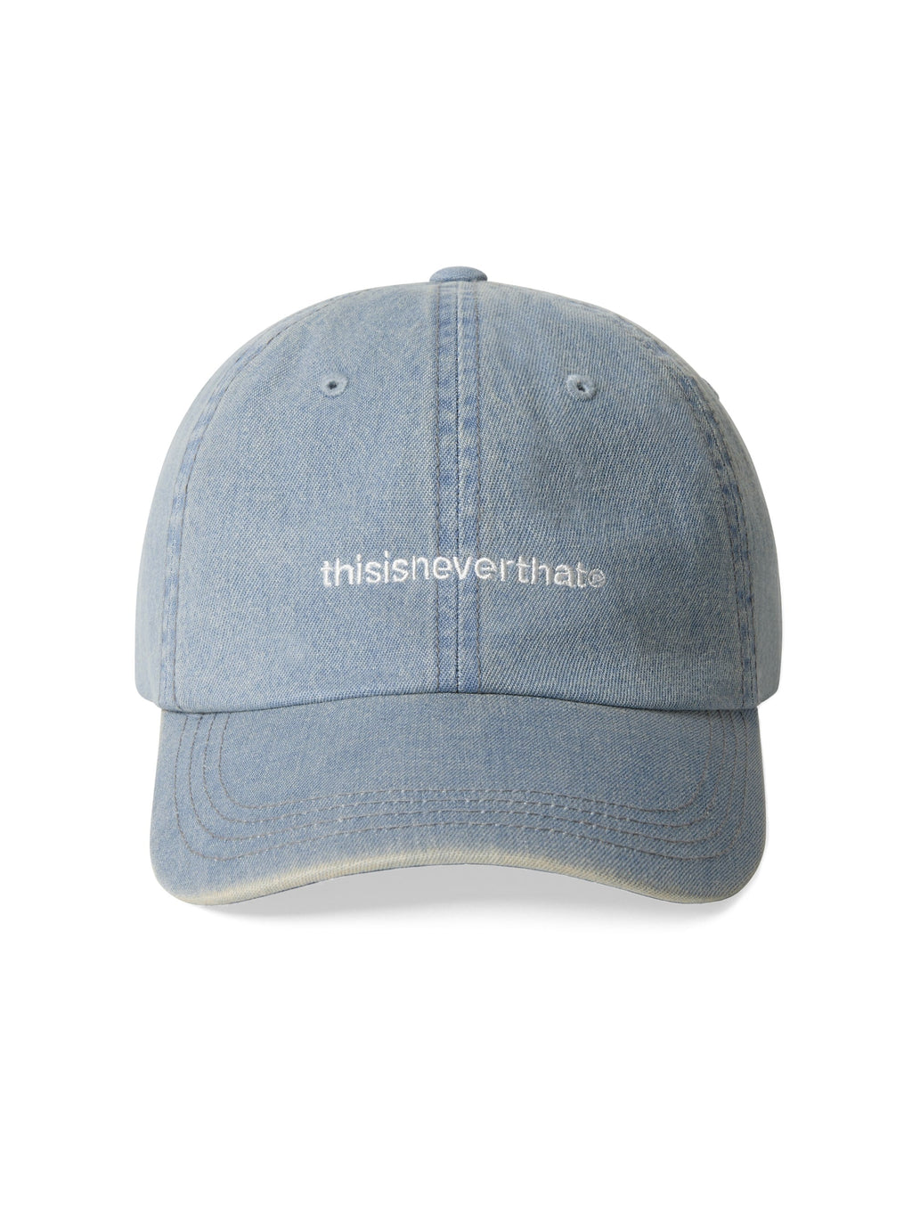 thisisneverthat - Denim T-Logo Cap (Washed Blue) product image 2 | TRAB K-Fashion Australia