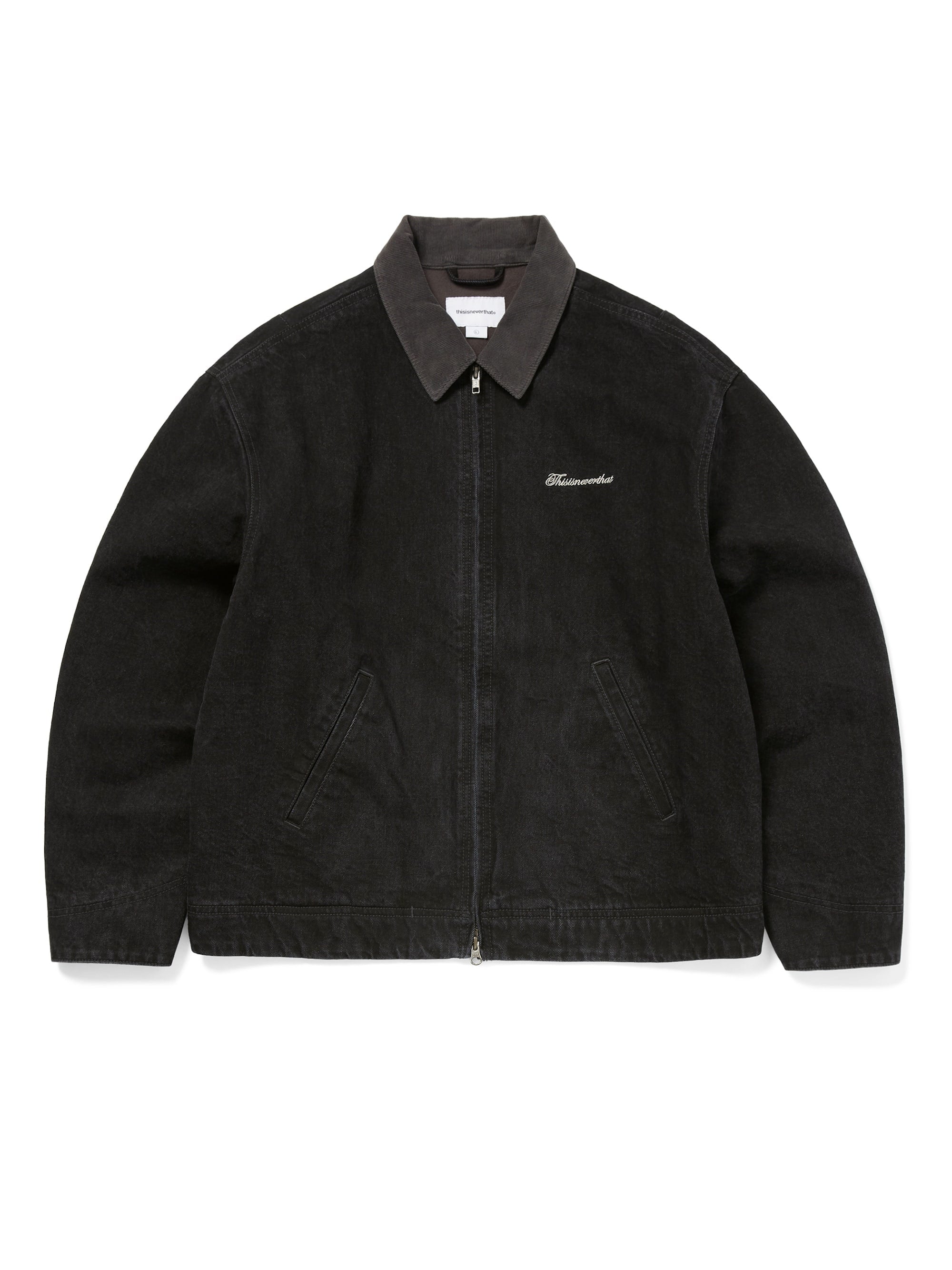 thisisneverthat - Denim Work Jacket (stone) product image 1 | TRAB K-Fashion Australia