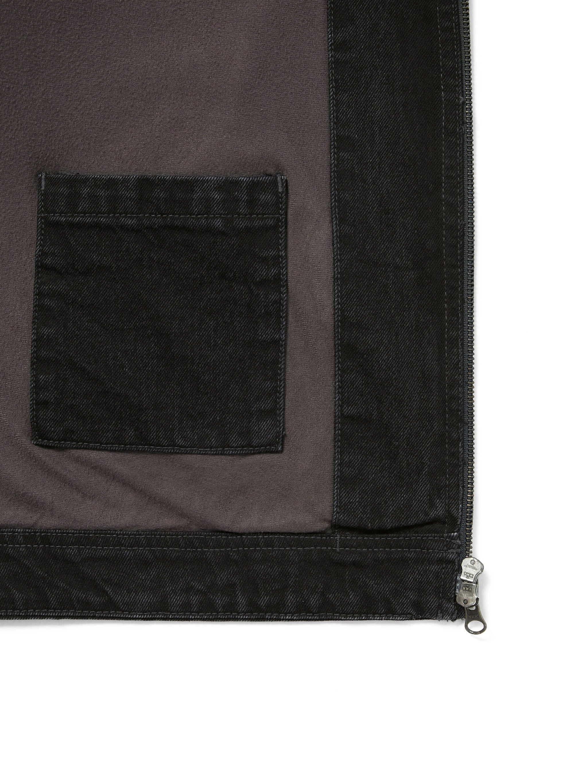 thisisneverthat - Denim Work Jacket (black) product image 3 | TRAB K-Fashion Australia