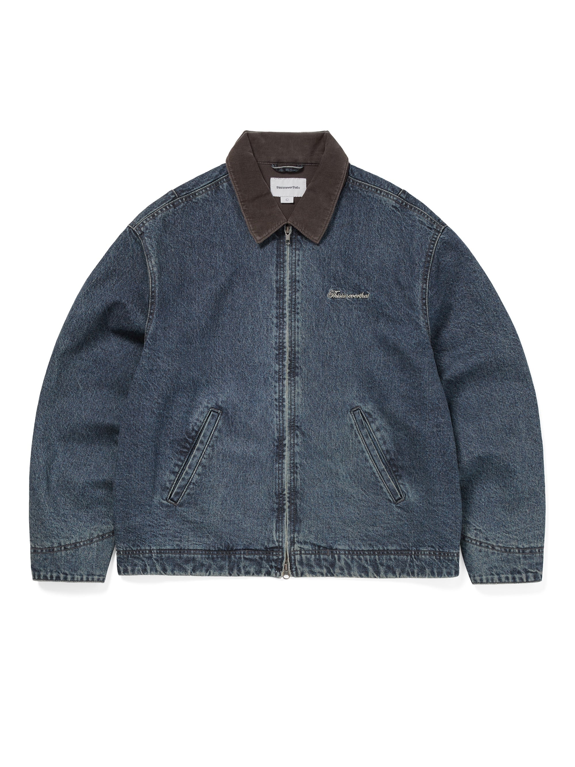 thisisneverthat - Denim Work Jacket (blue) product image 1 | TRAB K-Fashion Australia
