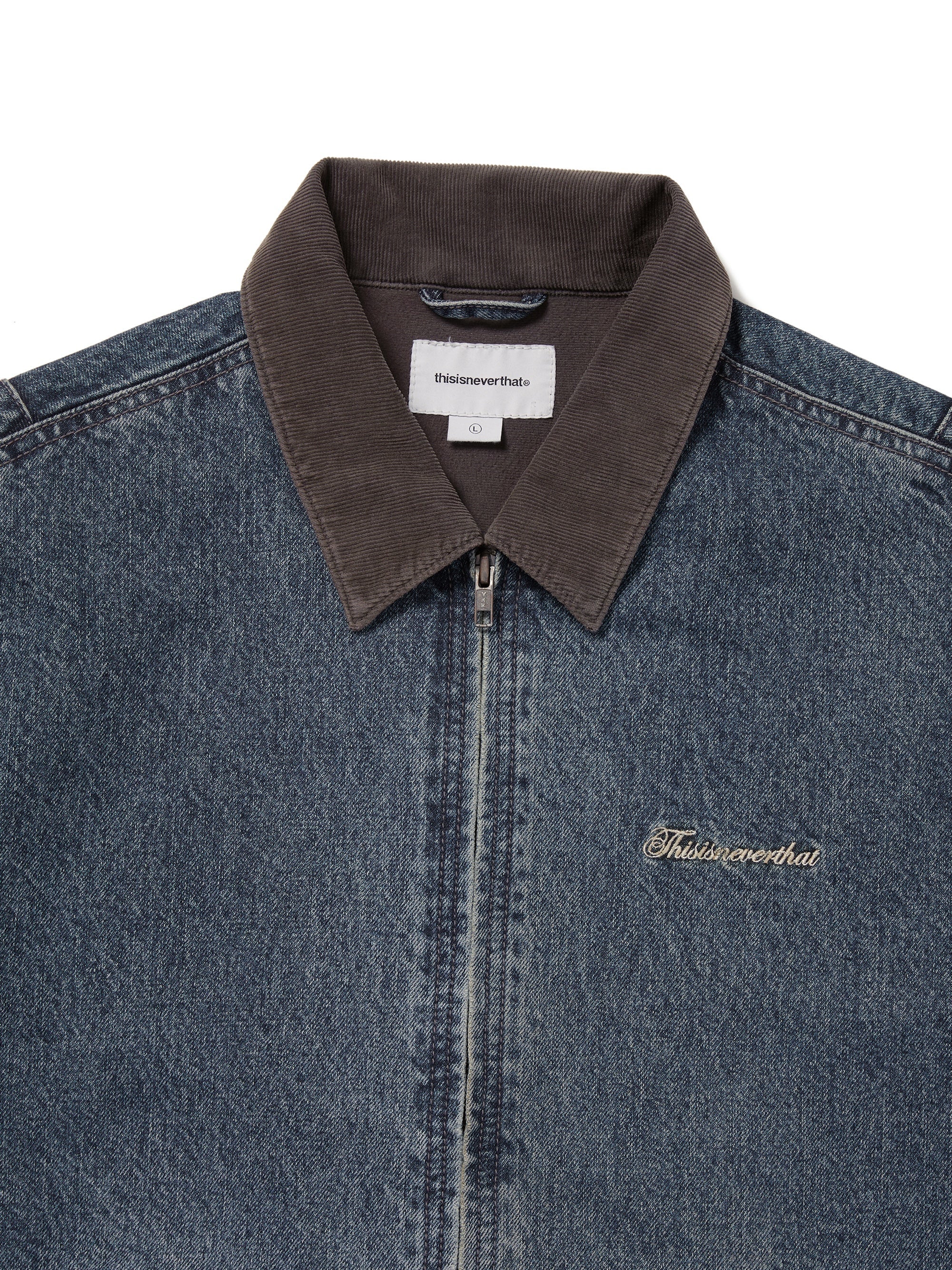 thisisneverthat - Denim Work Jacket (blue) product image 2 | TRAB K-Fashion Australia