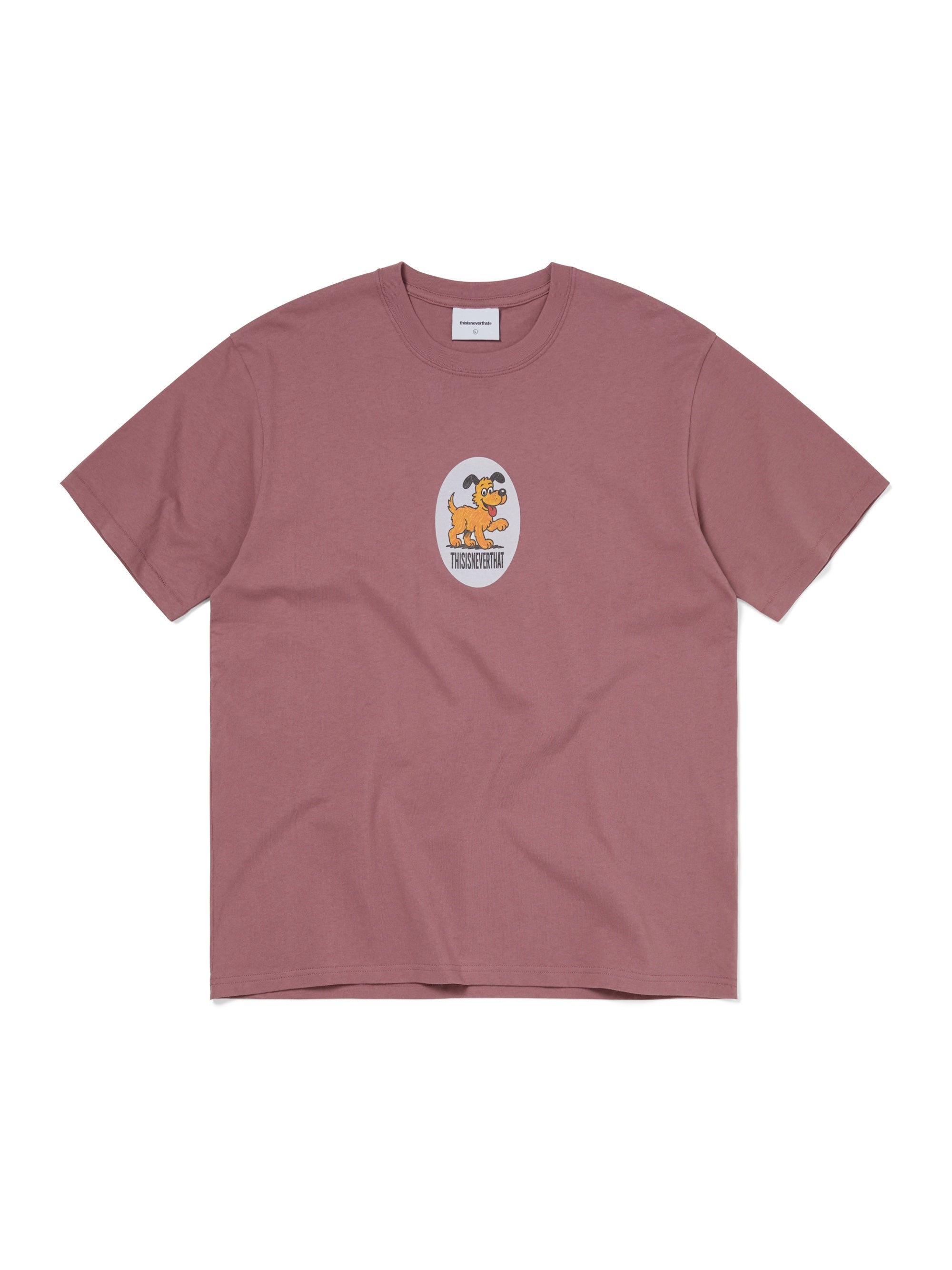 thisisneverthat - Doggo Tee (Mauve) product image 1 | TRAB K-Fashion Australia