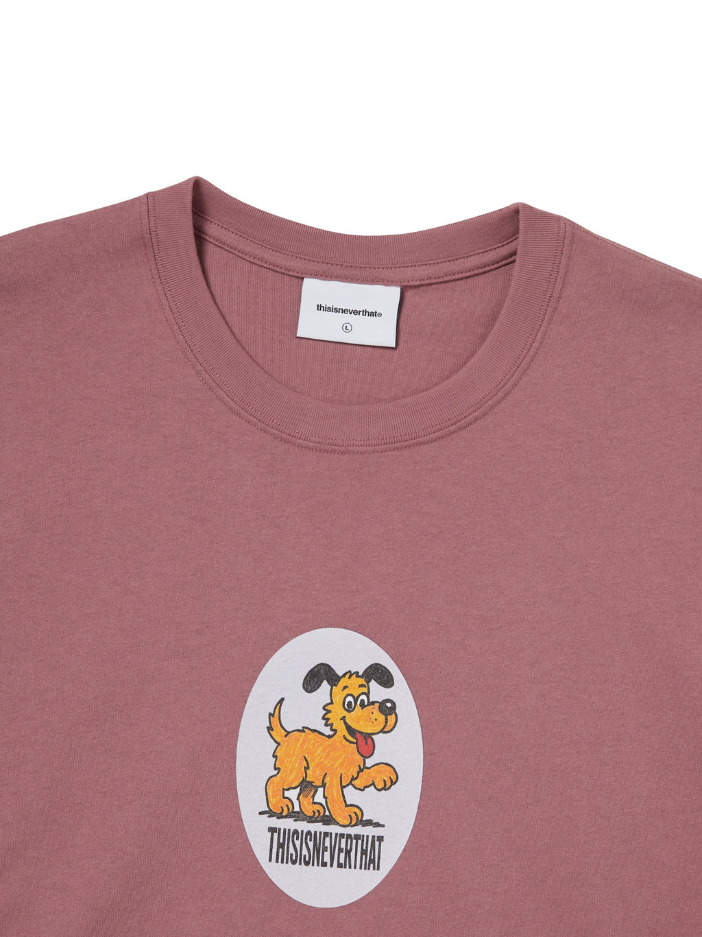thisisneverthat - Doggo Tee (Mauve) product image 2 | TRAB K-Fashion Australia