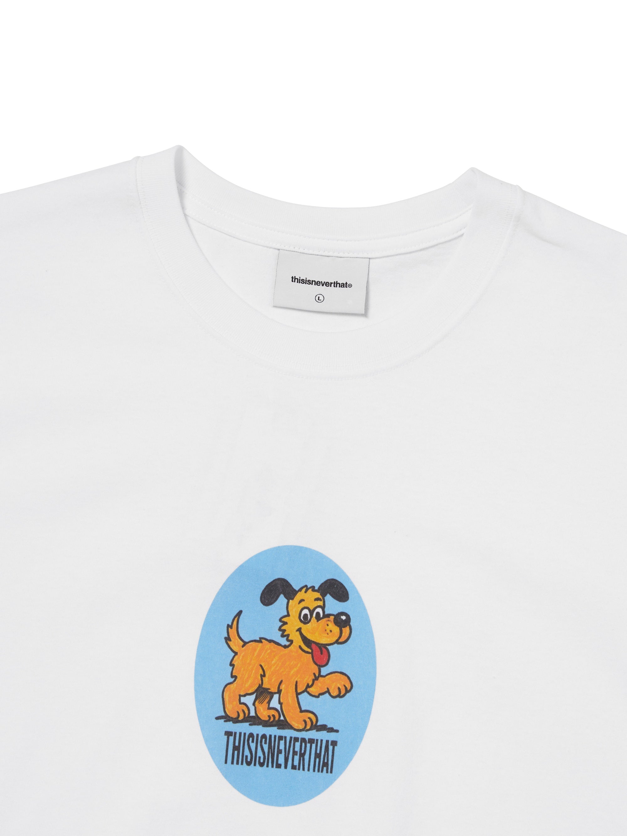 thisisneverthat - Doggo Tee (White) product image 2 | TRAB K-Fashion Australia