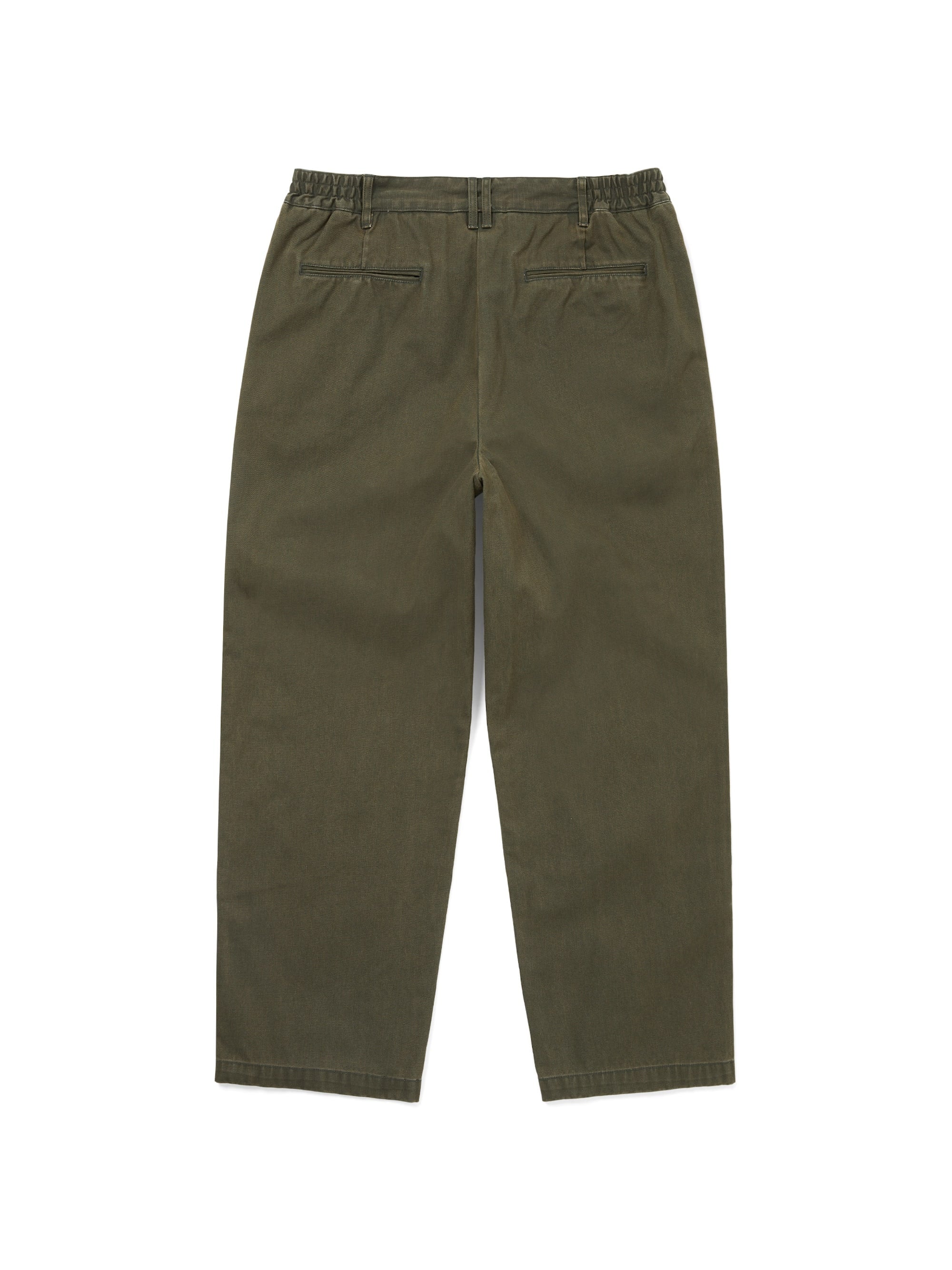 thisisneverthat - Double Pleated Wide Pant (Dark Olive) product image 4 | TRAB K-Fashion Australia