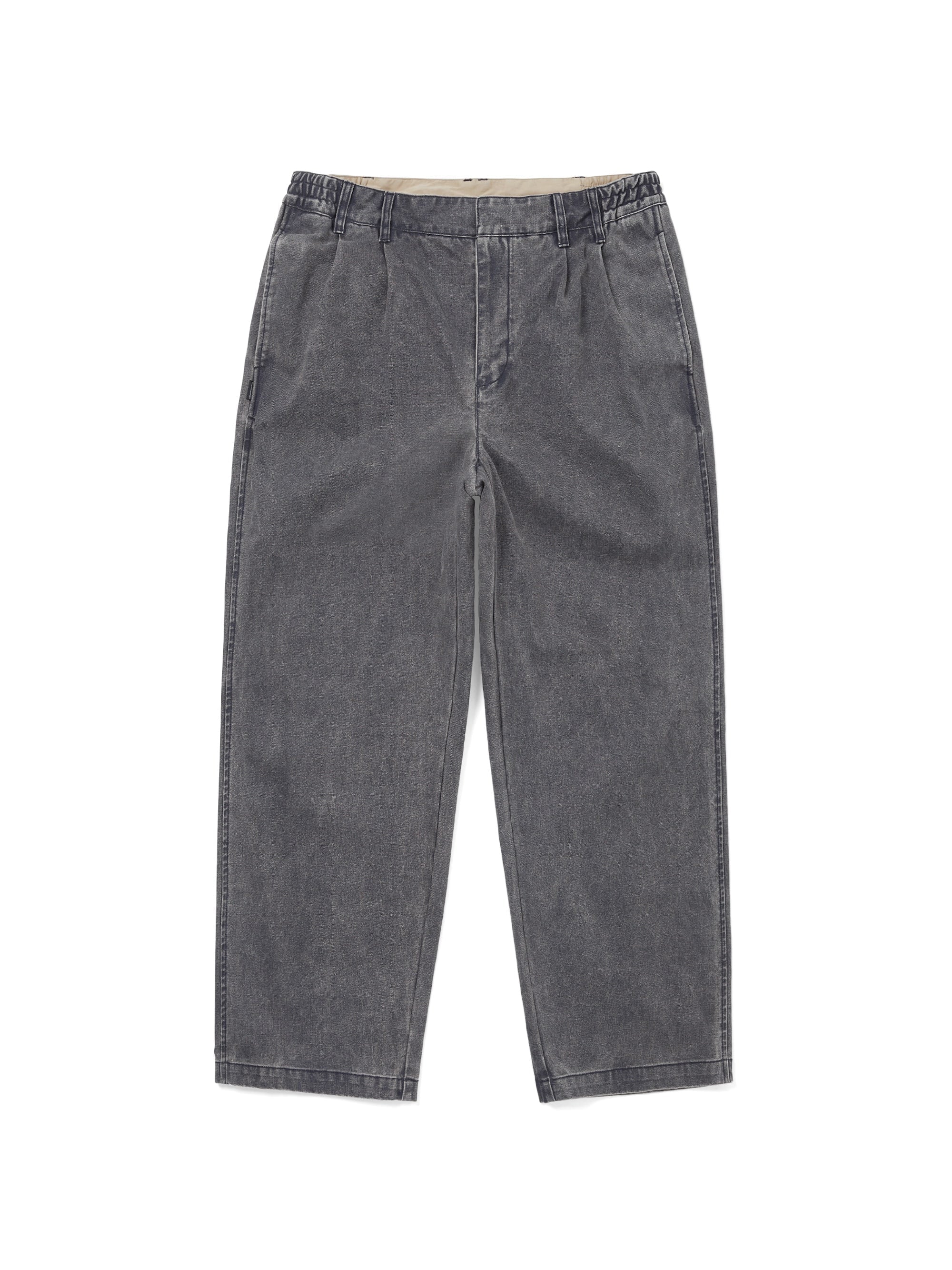 thisisneverthat - Double Pleated Wide Pant (Navy) product image 1 | TRAB K-Fashion Australia