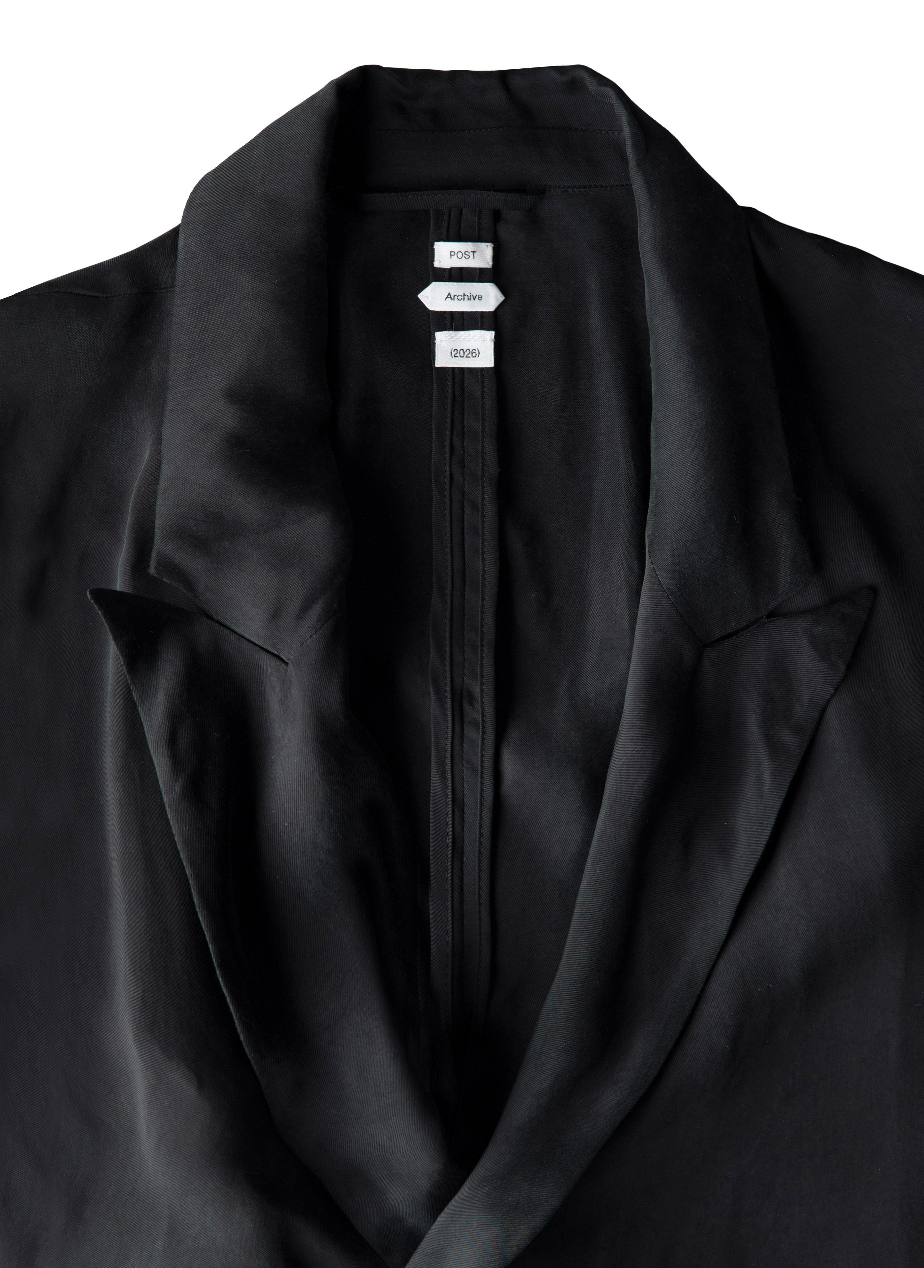 Post Archive Faction - Drifter Double Jacket (2026) (Black Cupra) product image 3 | TRAB K-Fashion Australia