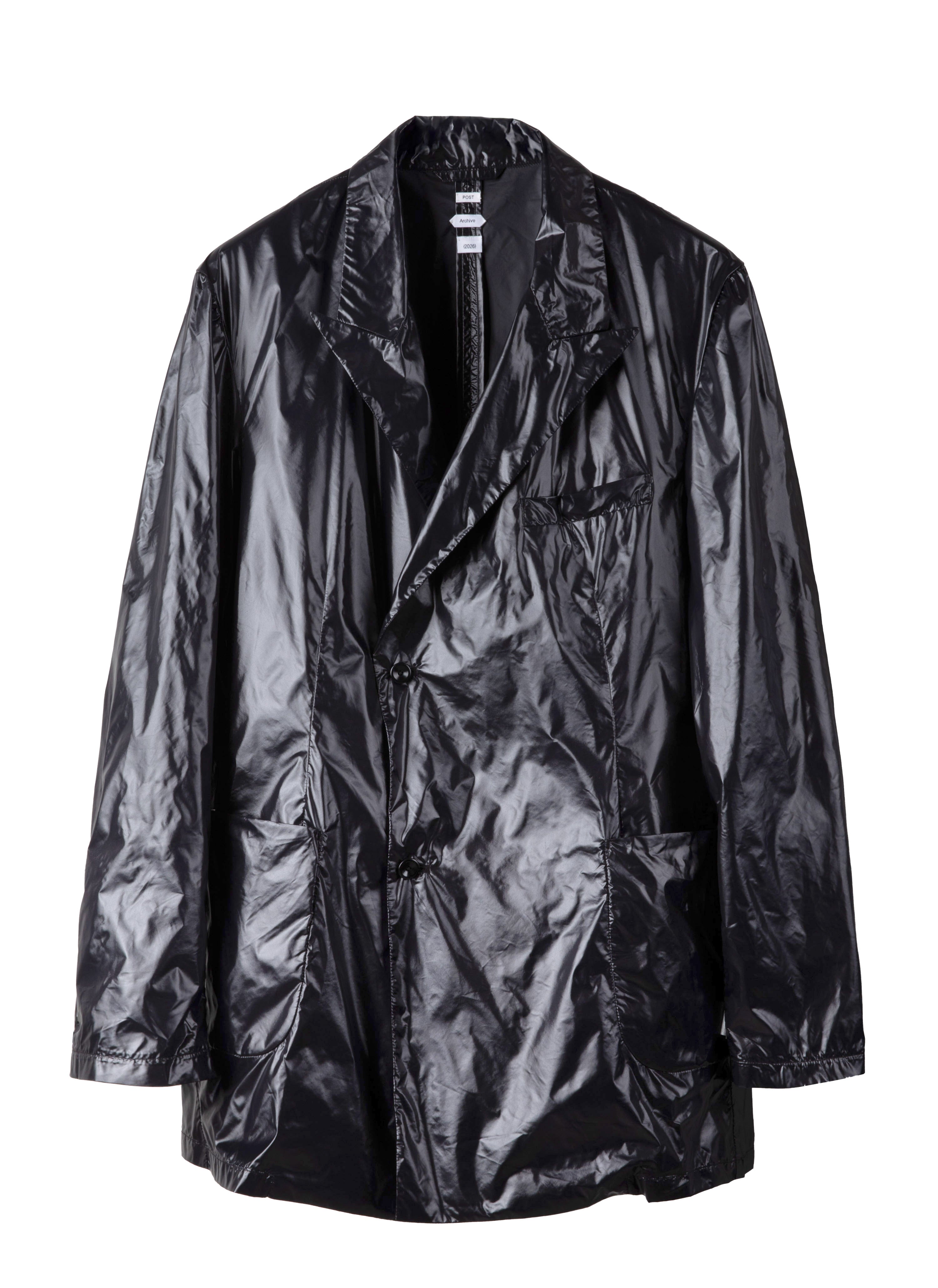 Post Archive Faction - Drifter Double Jacket (Black Nylon) product image 1 | TRAB K-Fashion Australia