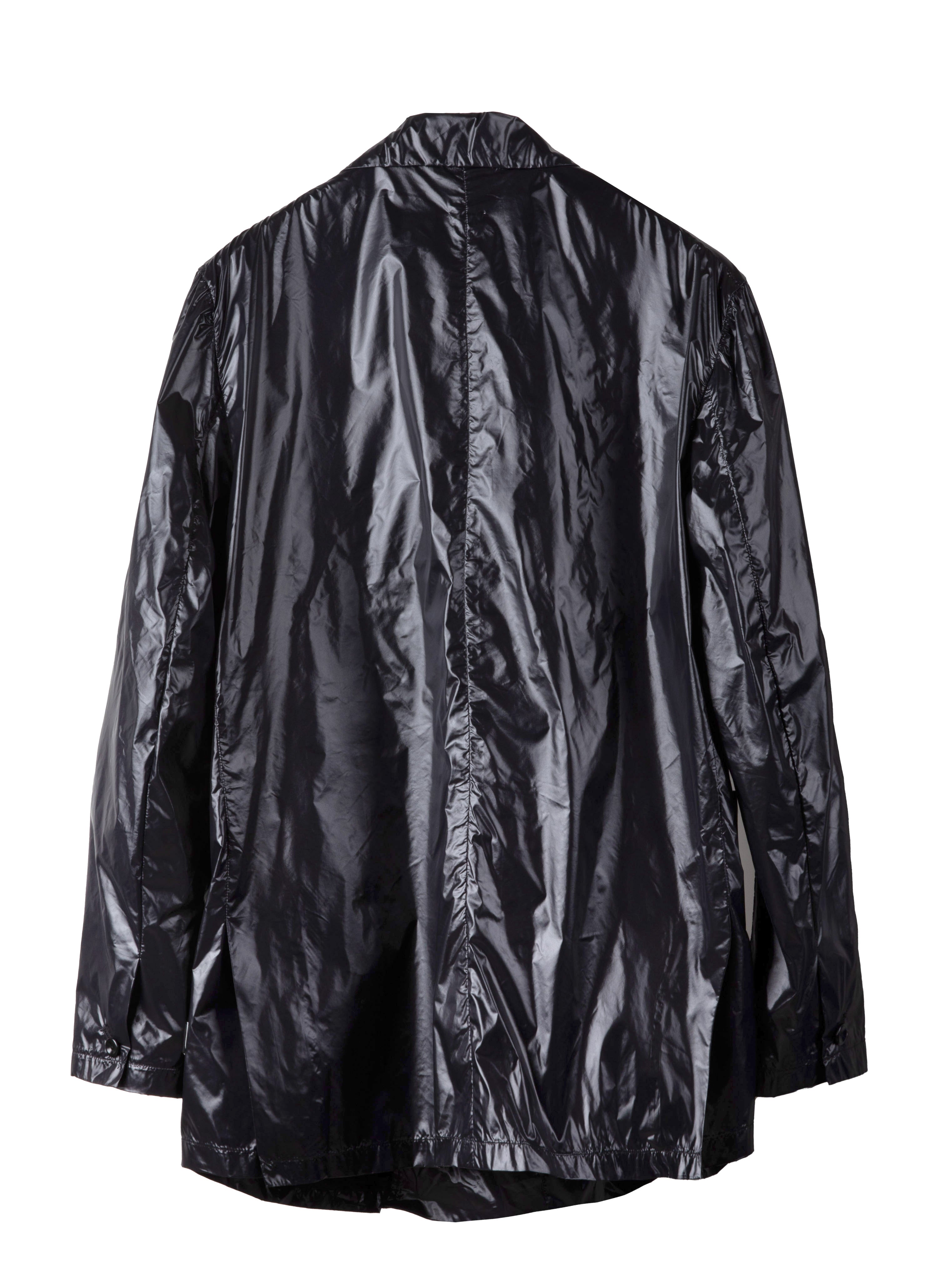 Post Archive Faction - Drifter Double Jacket (Black Nylon) product image 2 | TRAB K-Fashion Australia