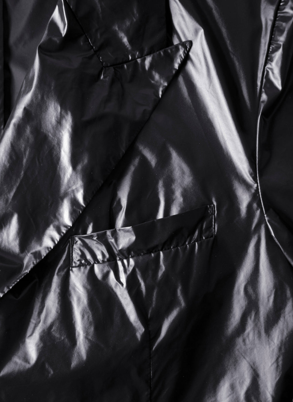 Post Archive Faction - Drifter Double Jacket (Black Nylon) product image 5 | TRAB K-Fashion Australia