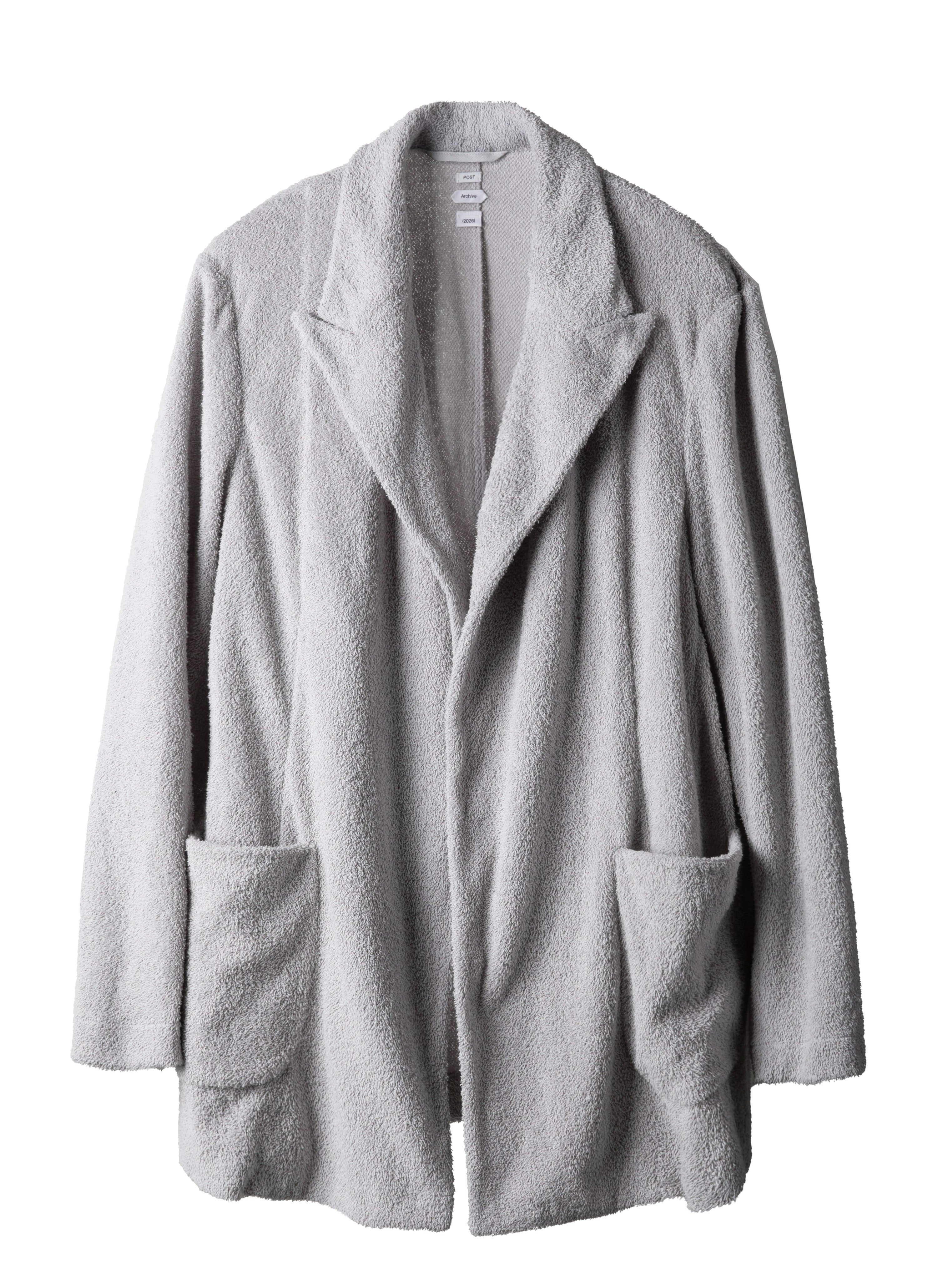 Post Archive Faction - Drifter Double Jacket (2026) (Grey Terry) product image 1 | TRAB K-Fashion Australia