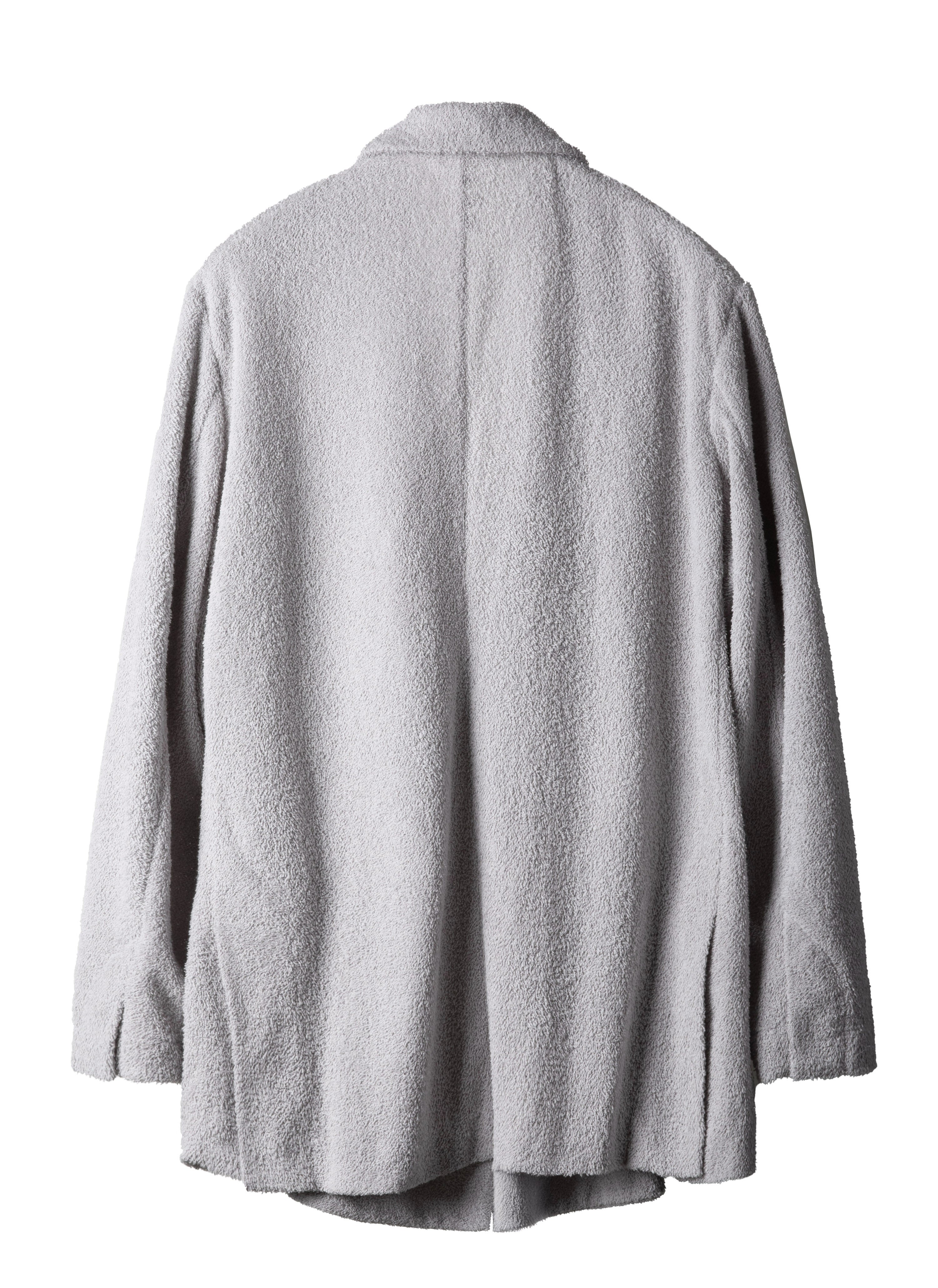 Post Archive Faction - Drifter Double Jacket (Grey Terry) product image 2 | TRAB K-Fashion Australia
