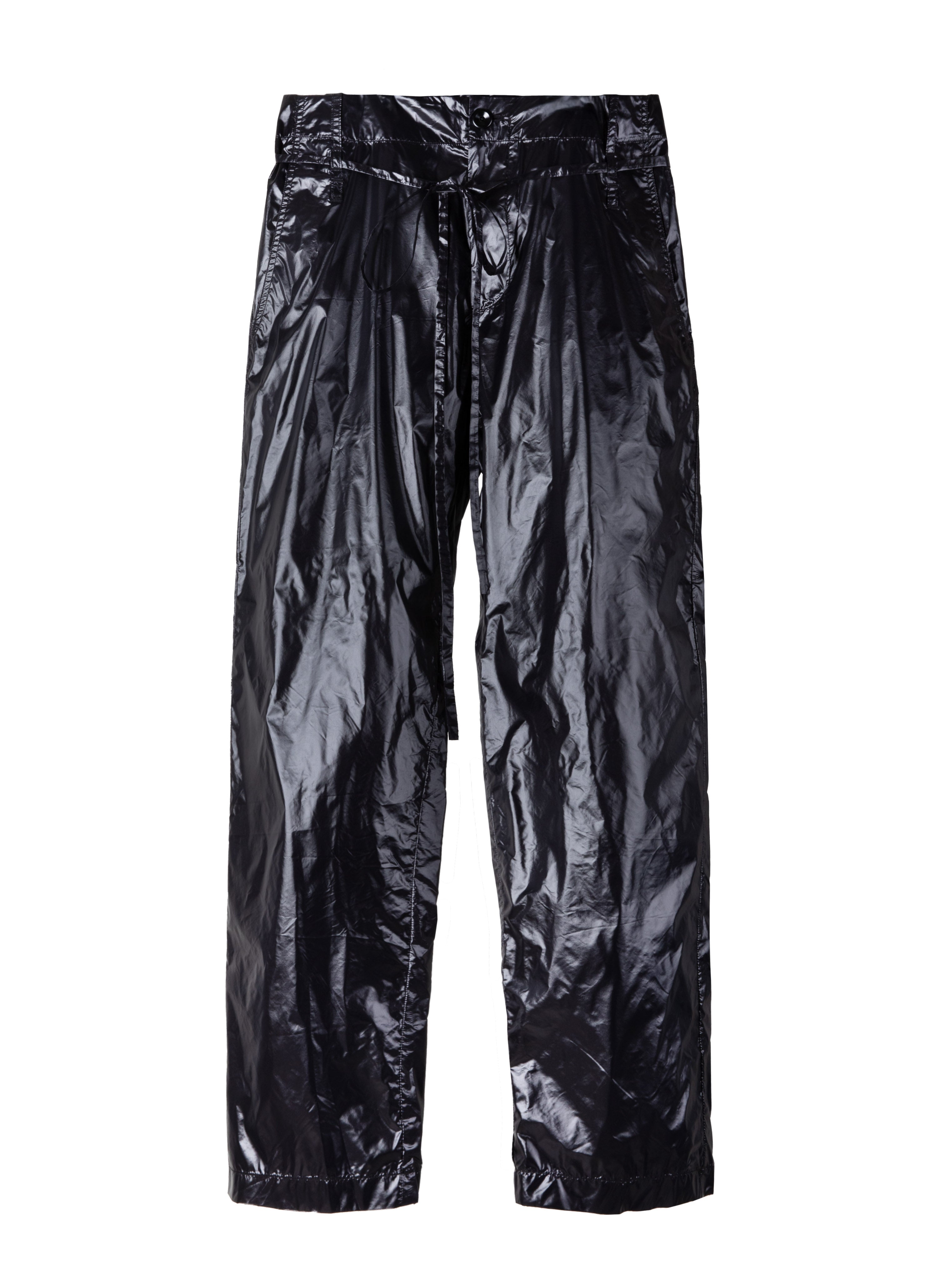 Post Archive Faction - Drifter Double Trousers (Black Nylon) product image 1 | TRAB K-Fashion Australia
