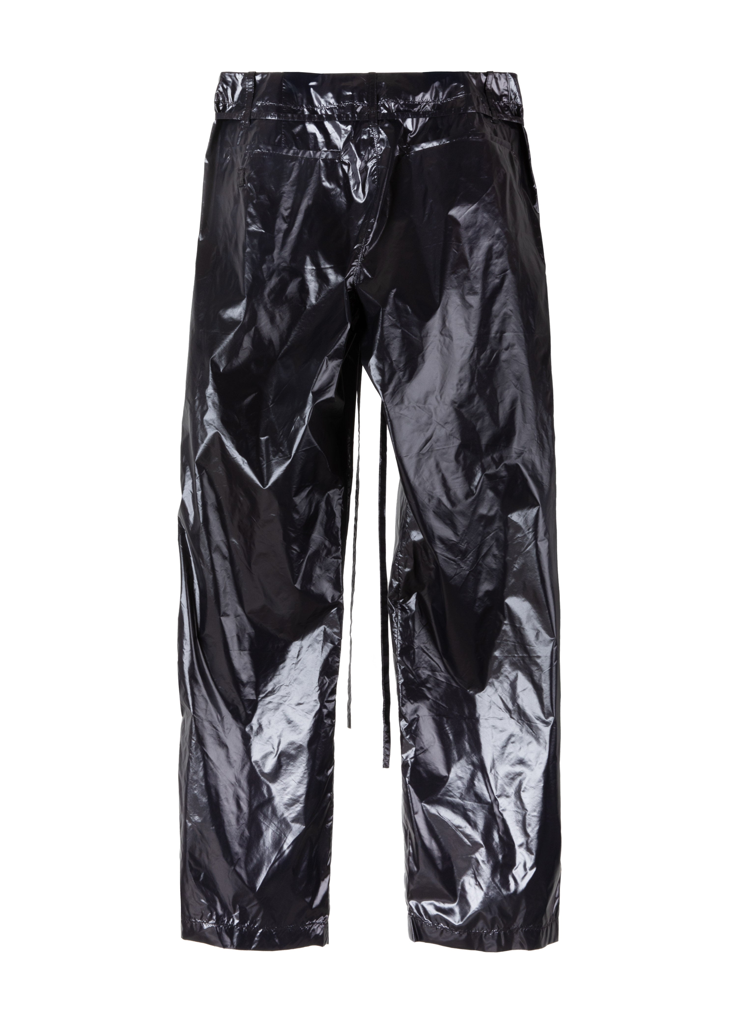 Post Archive Faction - Drifter Double Trousers (Black Nylon) product image 2 | TRAB K-Fashion Australia